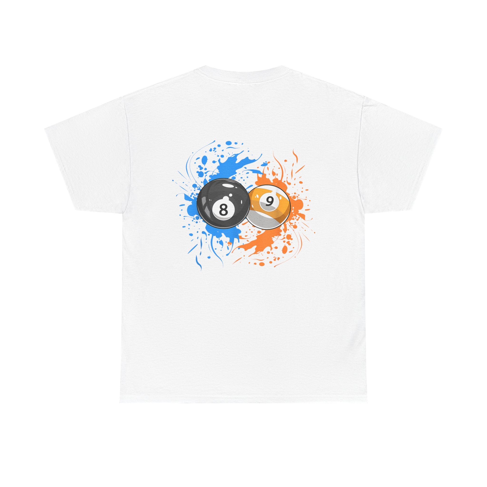 8 & 9 Ball Splash Pool Player T-Shirt