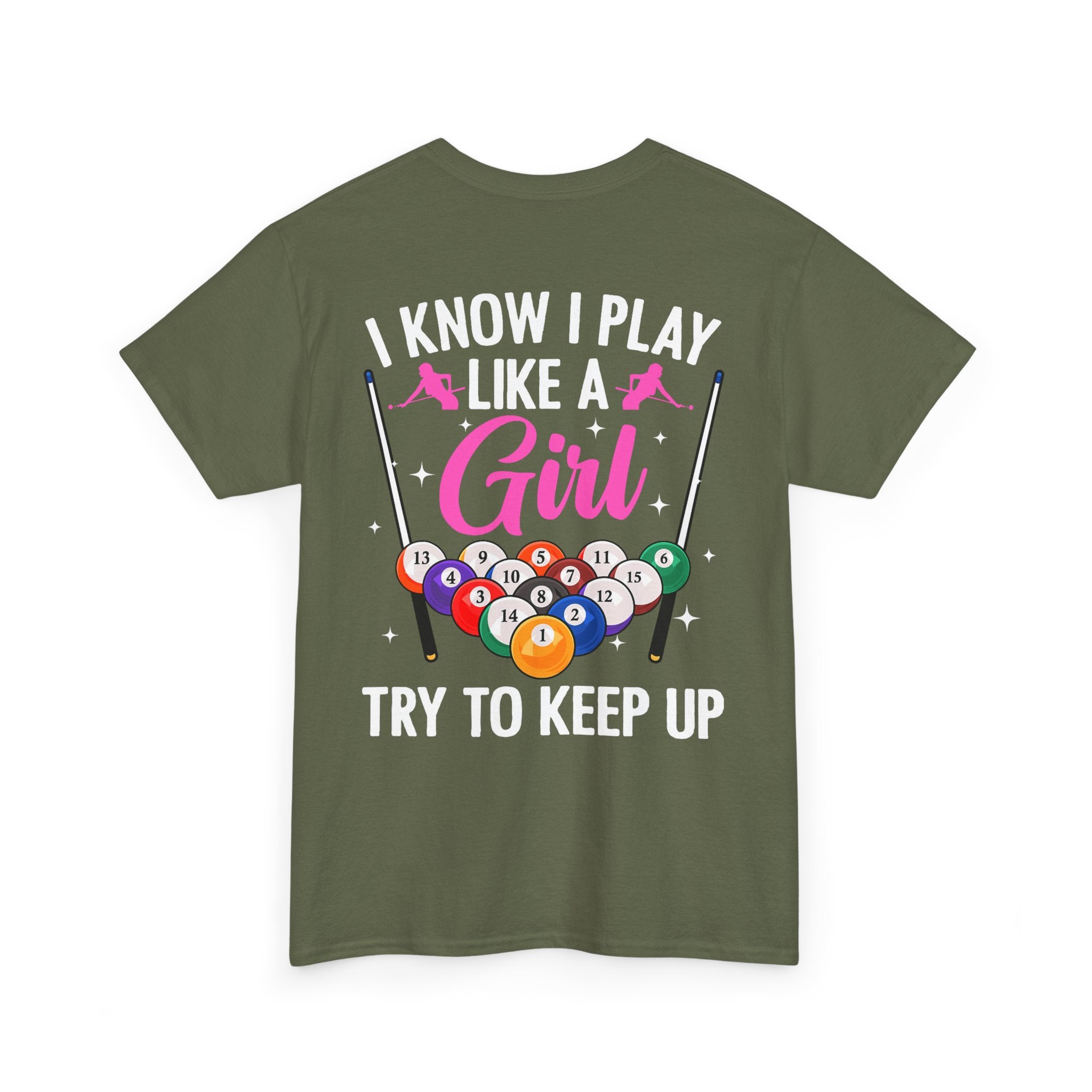 Play Like a Girl Tee — “play like a girl keep up” Bold Statement Shirt