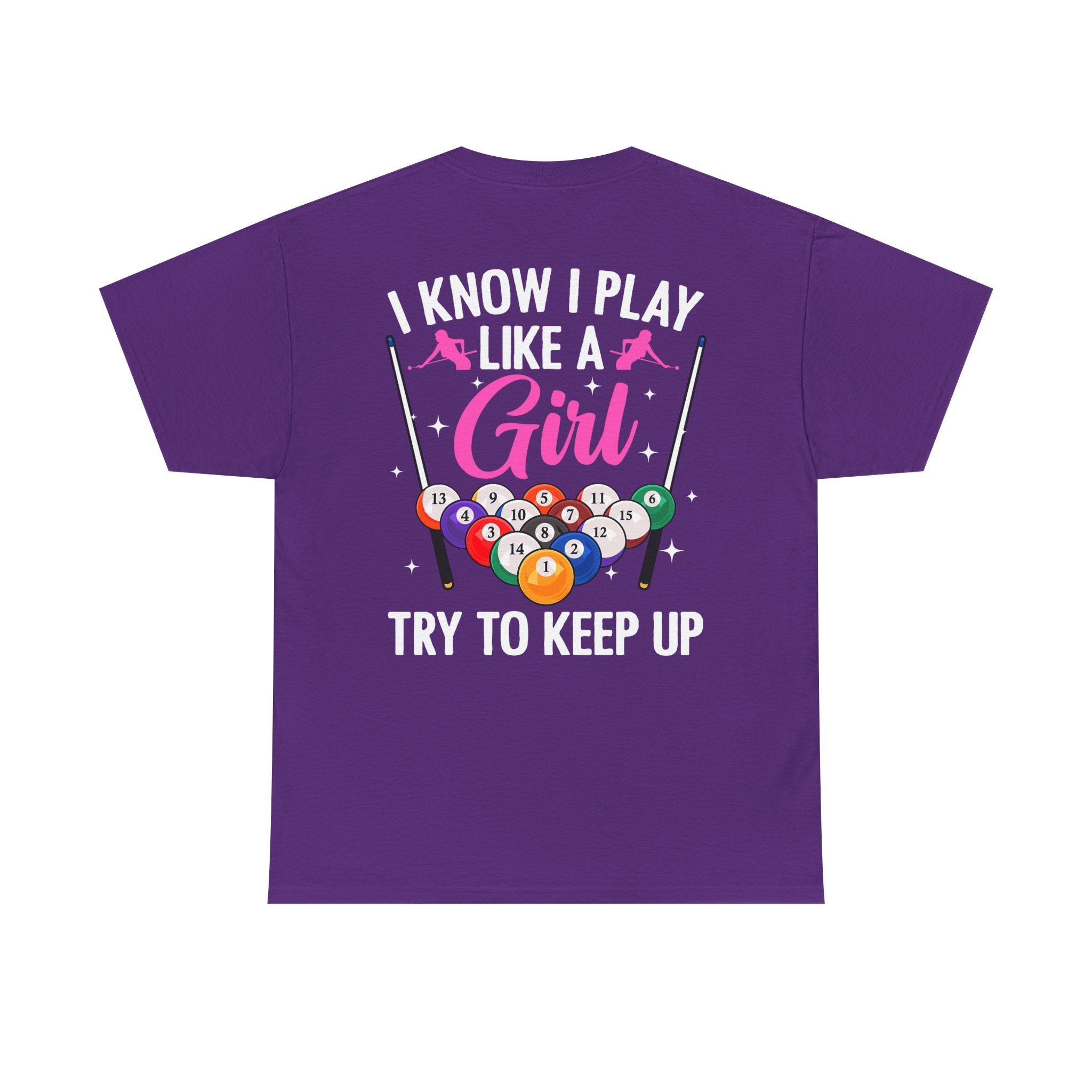 Play Like a Girl Tee — “play like a girl keep up” Bold Statement Shirt