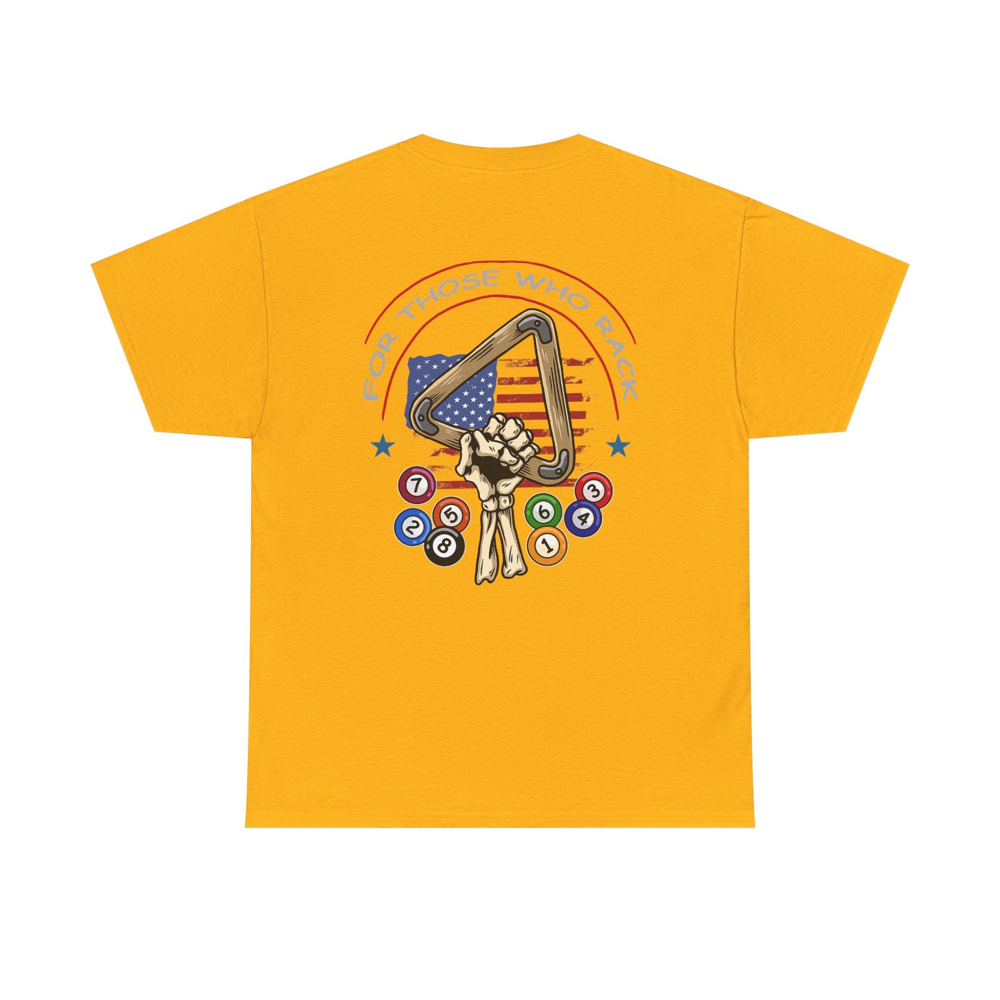 Billiards Tee — "To Those About to Rack" Pool Player Shirt