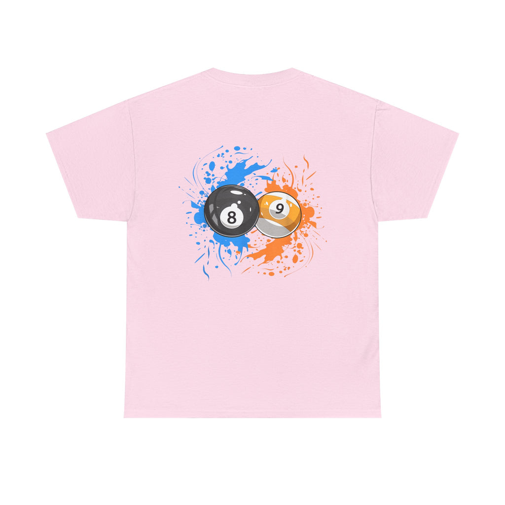 8 & 9 Ball Splash Pool Player T-Shirt