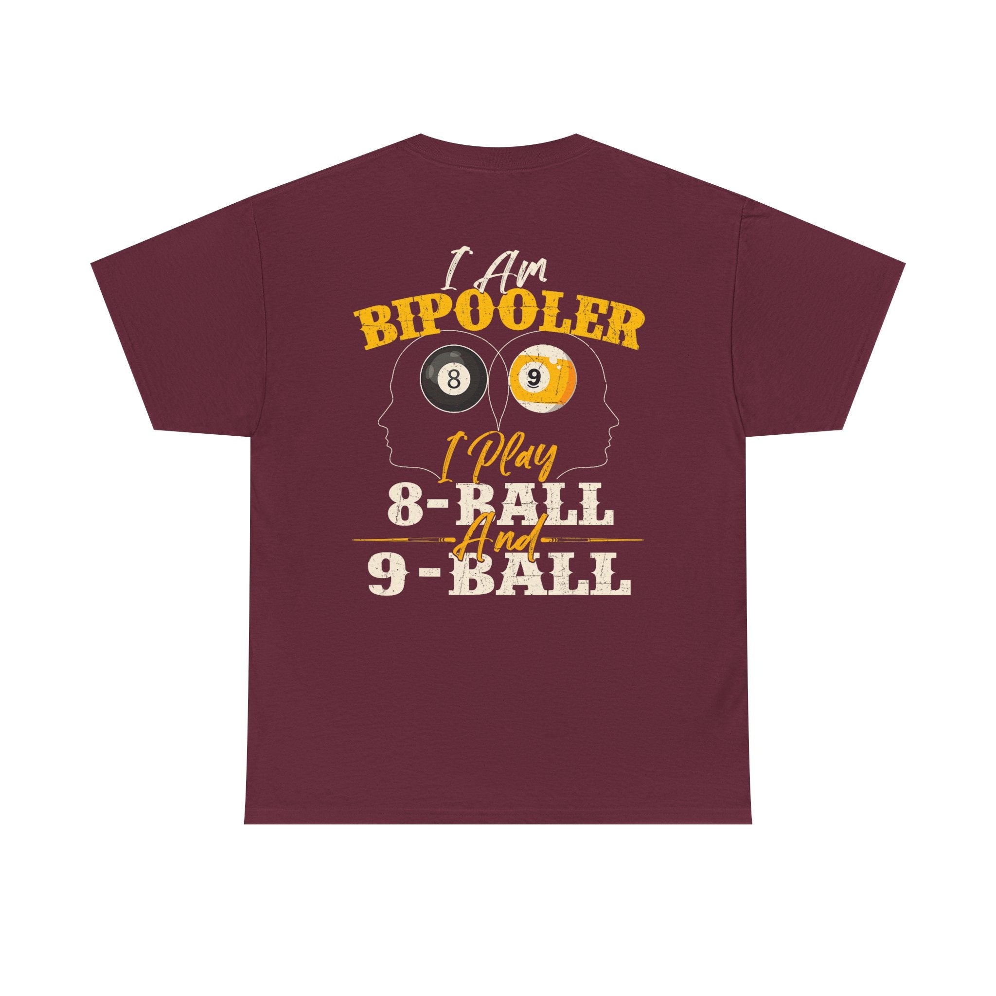 Billiards Tee — '8-Ball & 9-Ball' Pool Player T-Shirt