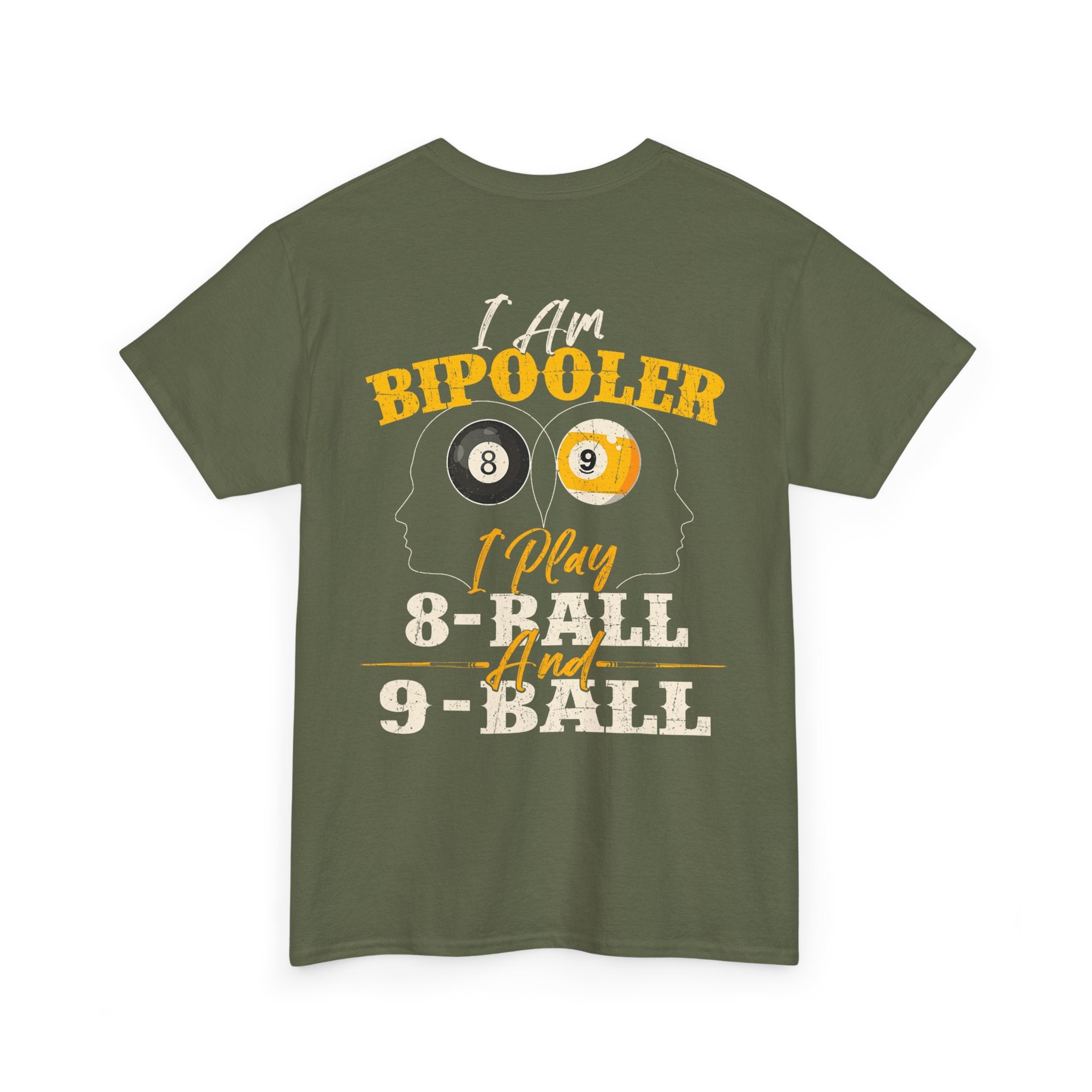 Billiards Tee — '8-Ball & 9-Ball' Pool Player T-Shirt