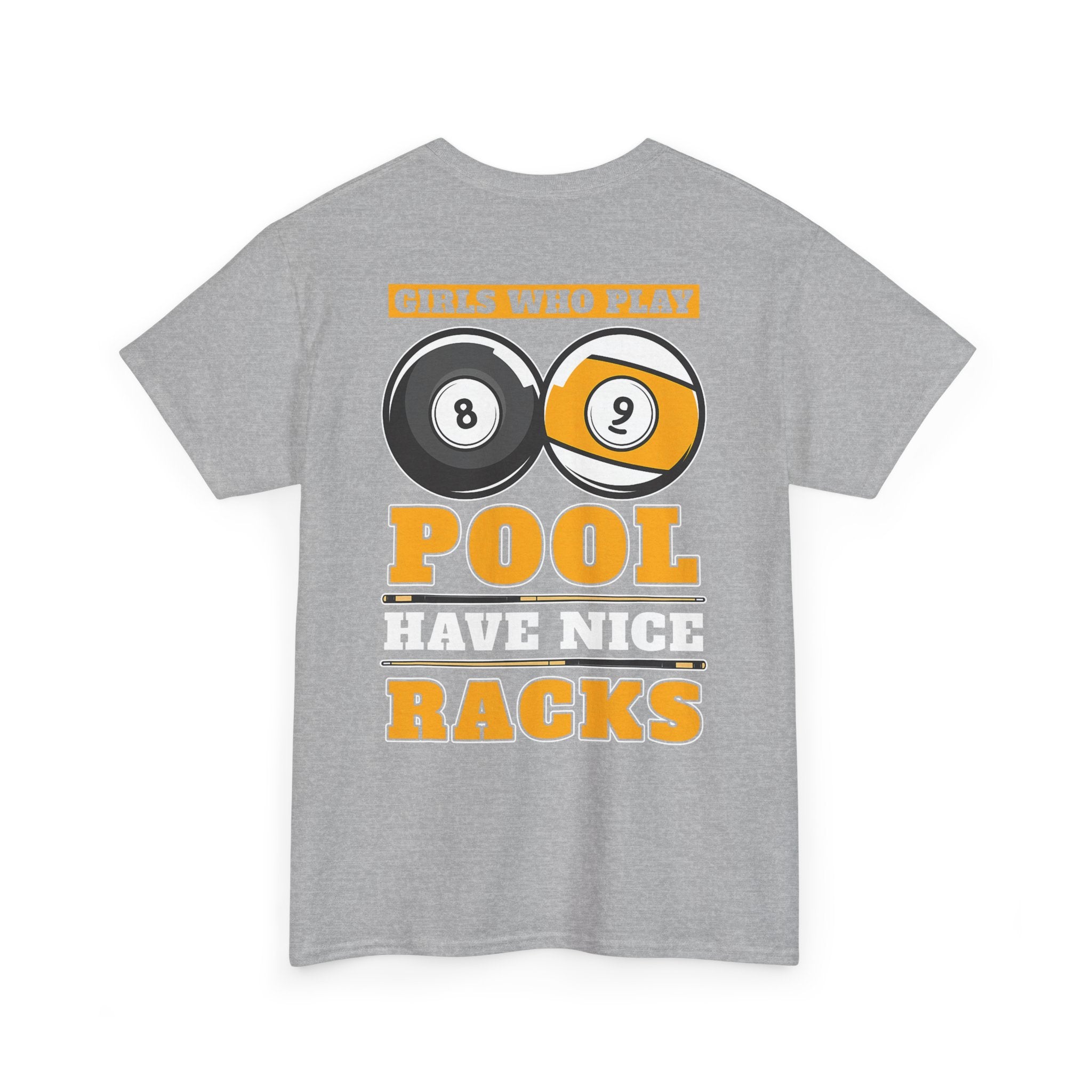 Girls Who Play Pool Racks Graphic T-Shirt