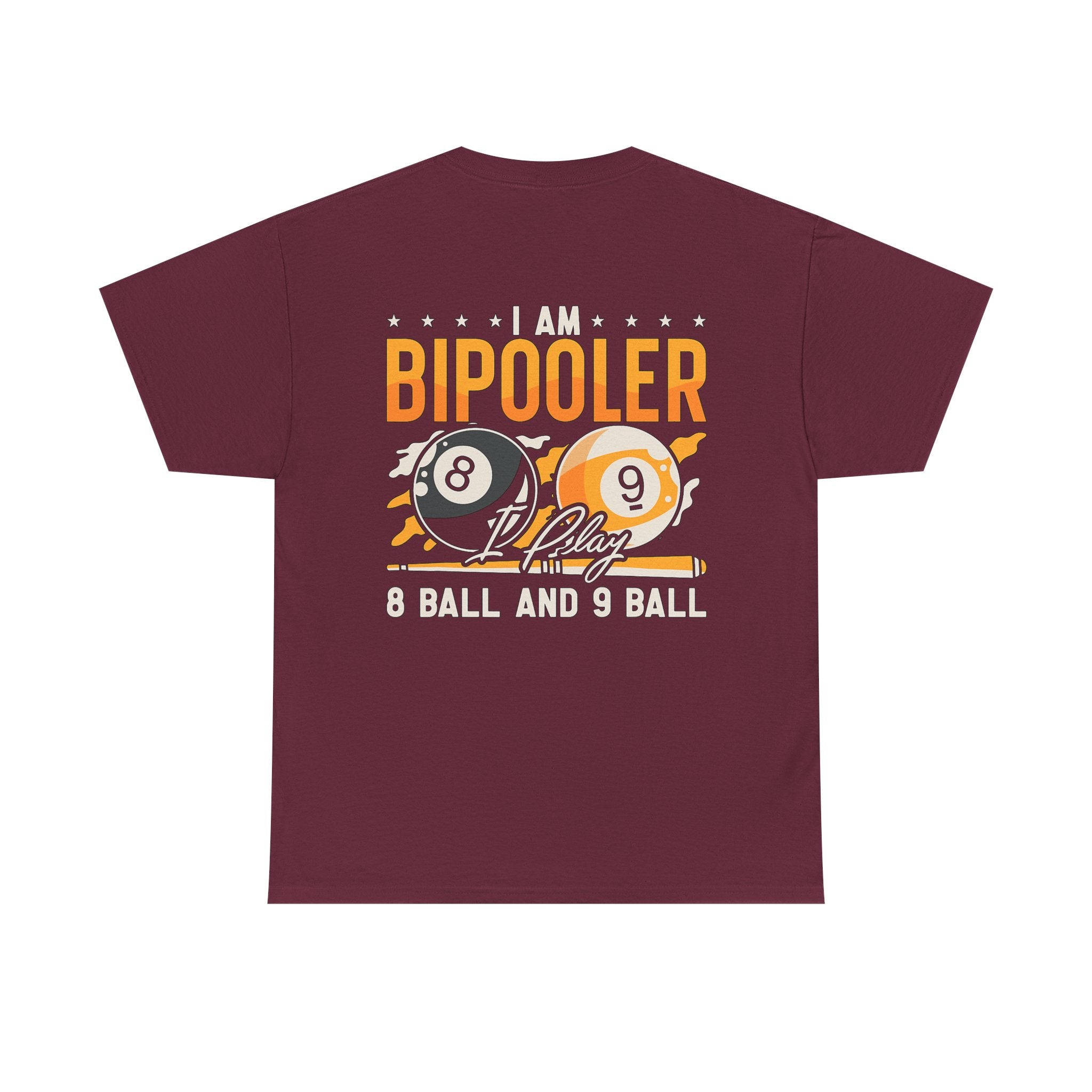 BI Pooler Billiard Tee — Pool Player Billiards T-Shirt