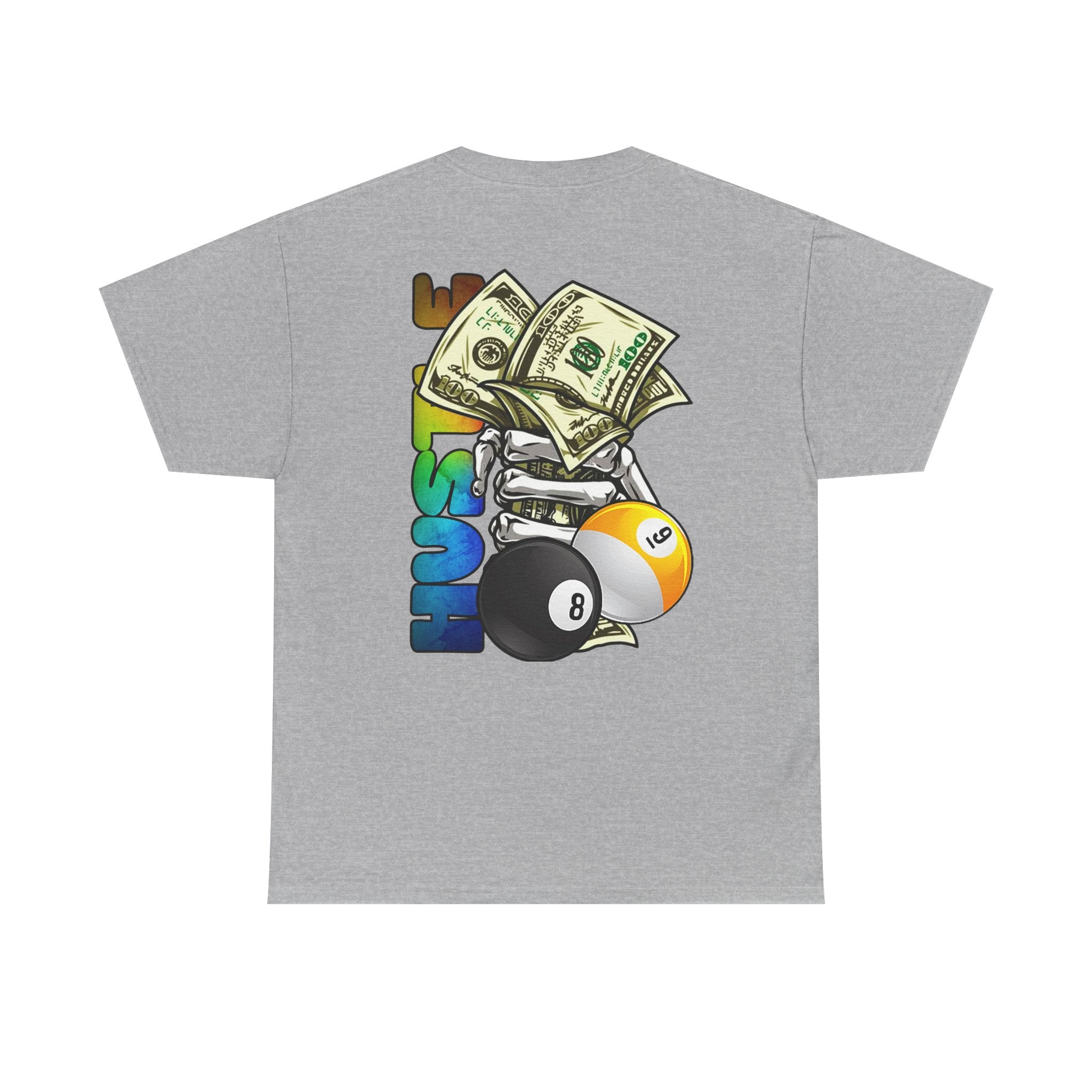 Hustle Money Billiards Tee — Pool Player Hustle Shirt