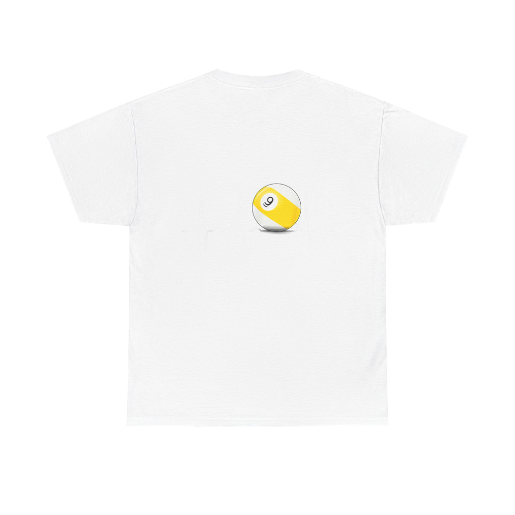 9 Ball World Heart Beat Billiards T-Shirt