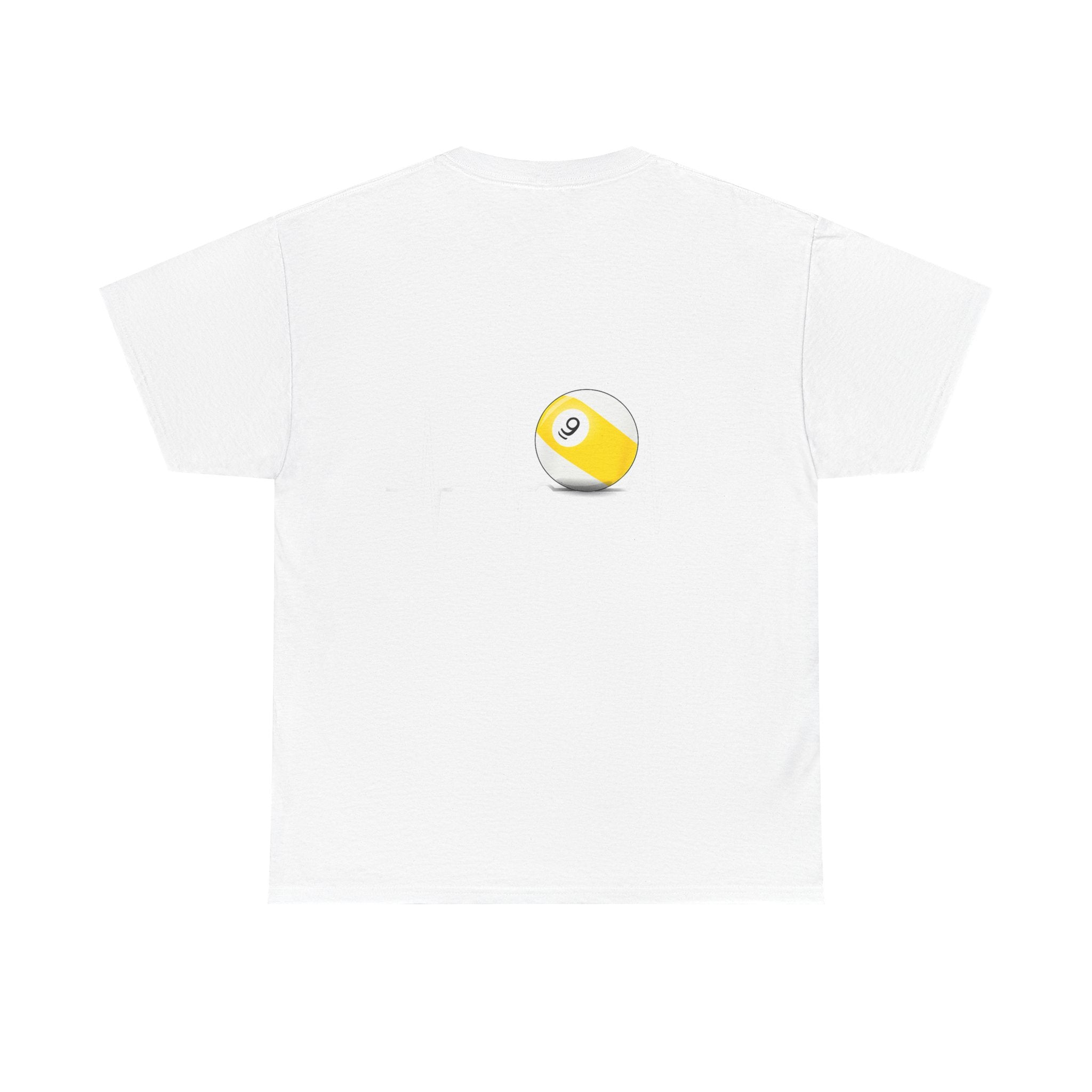 9 Ball World Heart Beat Billiards T-Shirt