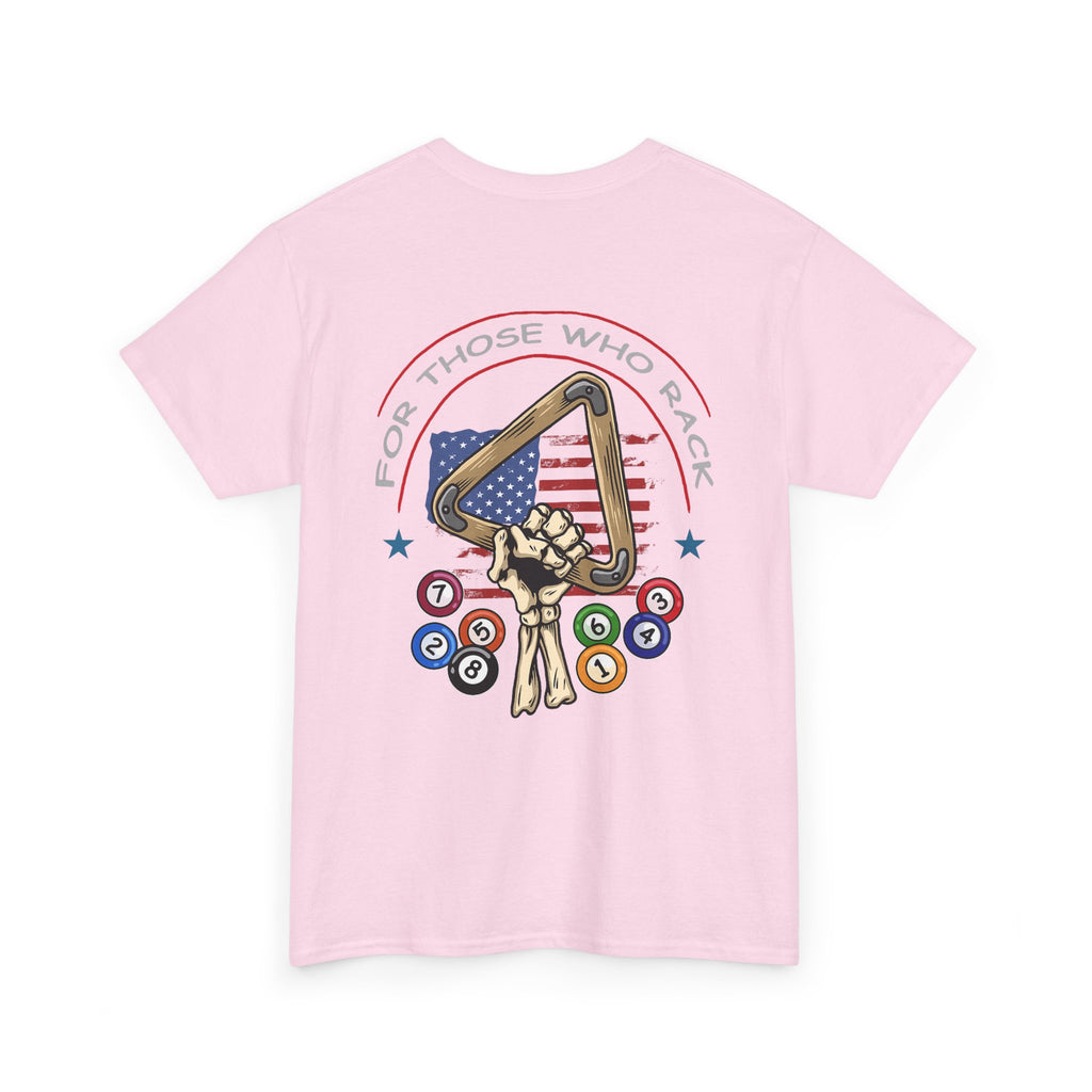 Billiards Tee — "To Those About to Rack" Pool Player Shirt