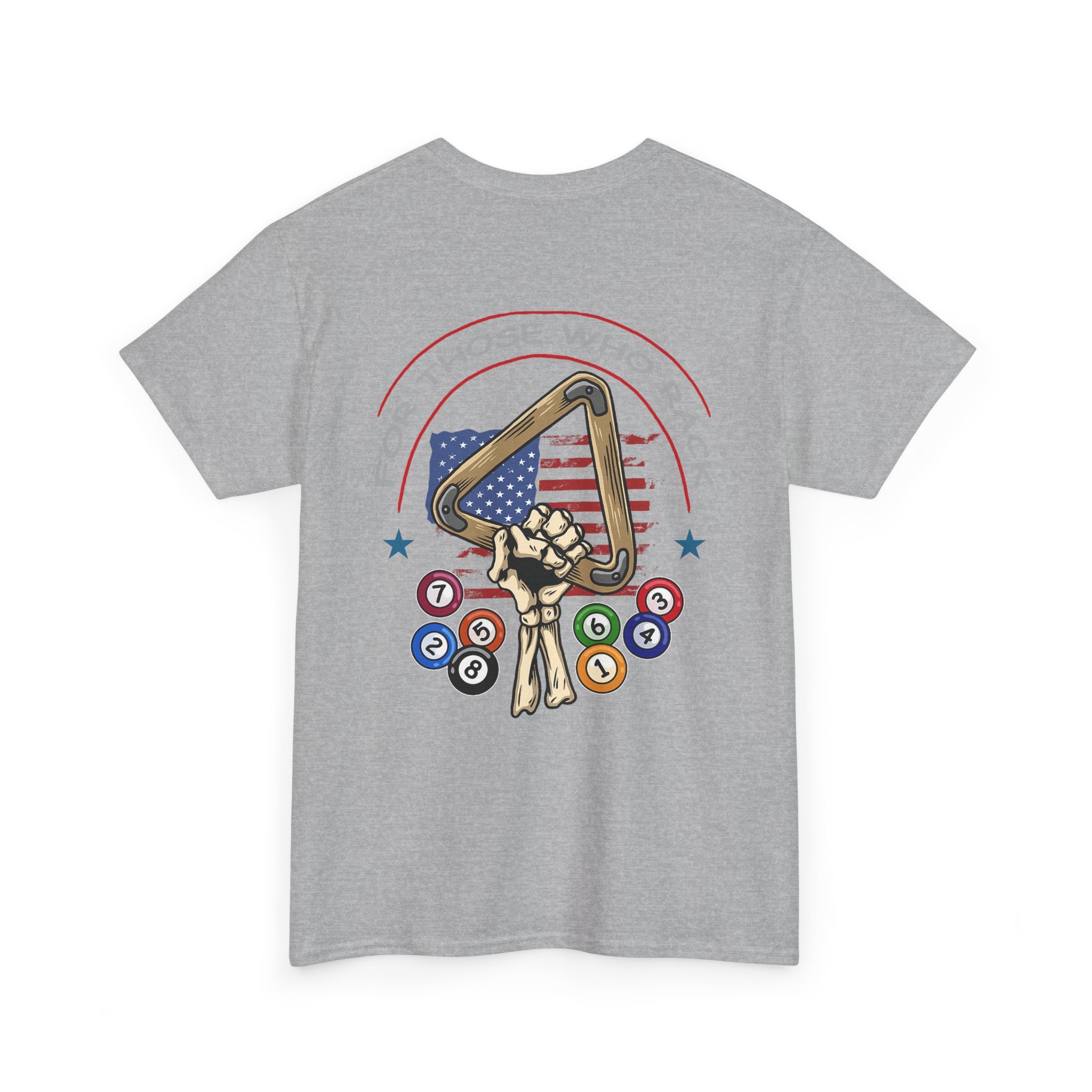 Billiards Tee — "To Those About to Rack" Pool Player Shirt