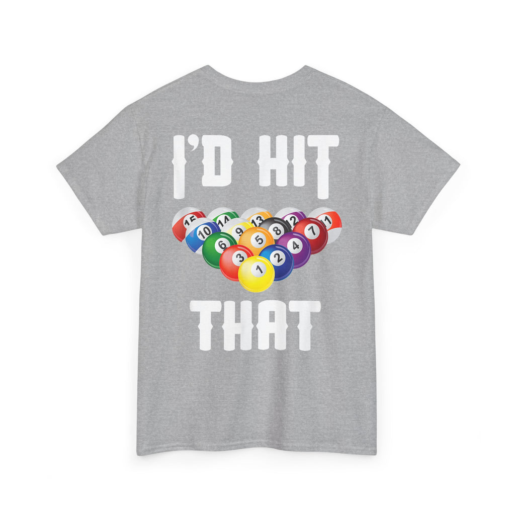 Billiards Triangle Tee — Pool Ball Rack Graphic T-Shirt