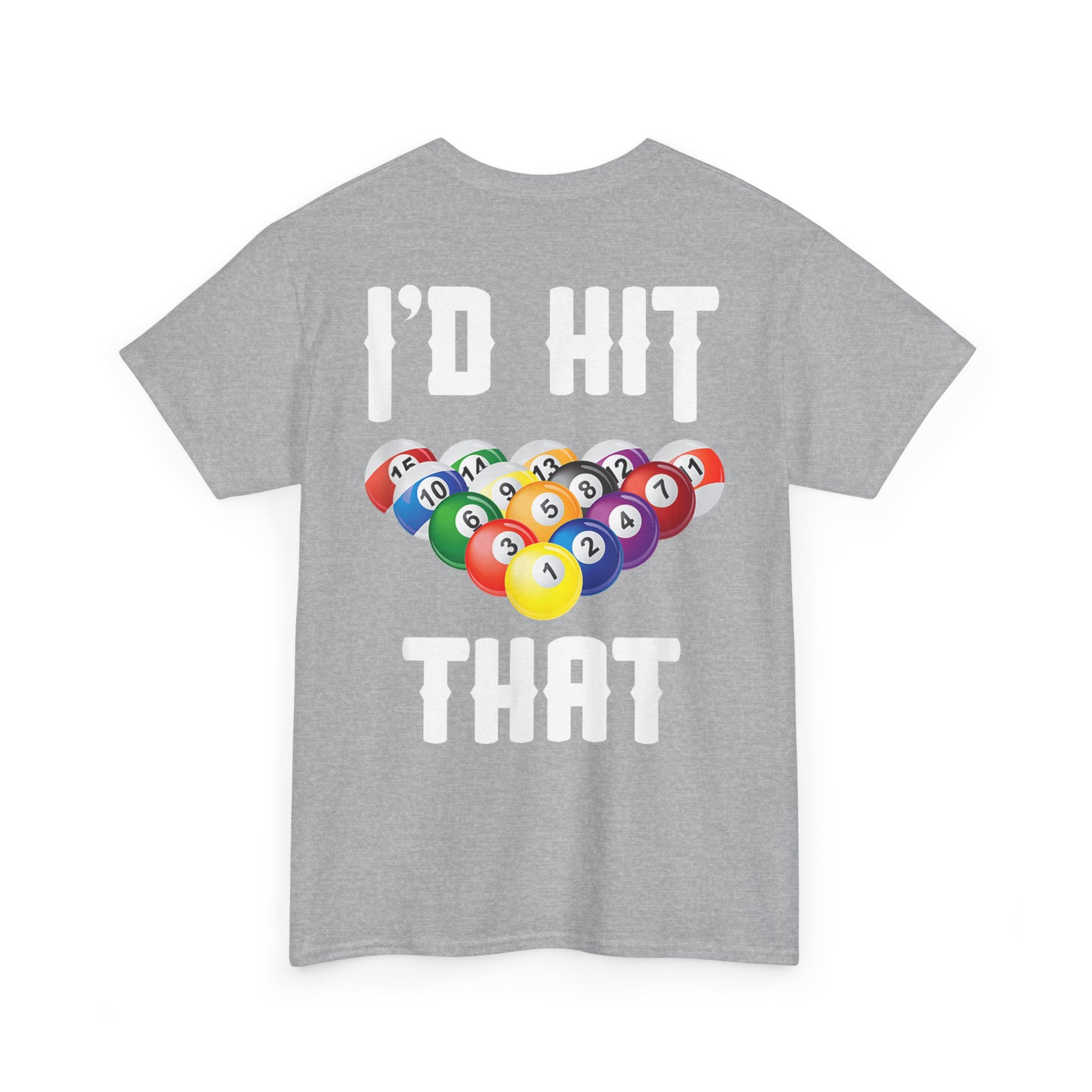 Billiards Triangle Tee — Pool Ball Rack Graphic T-Shirt
