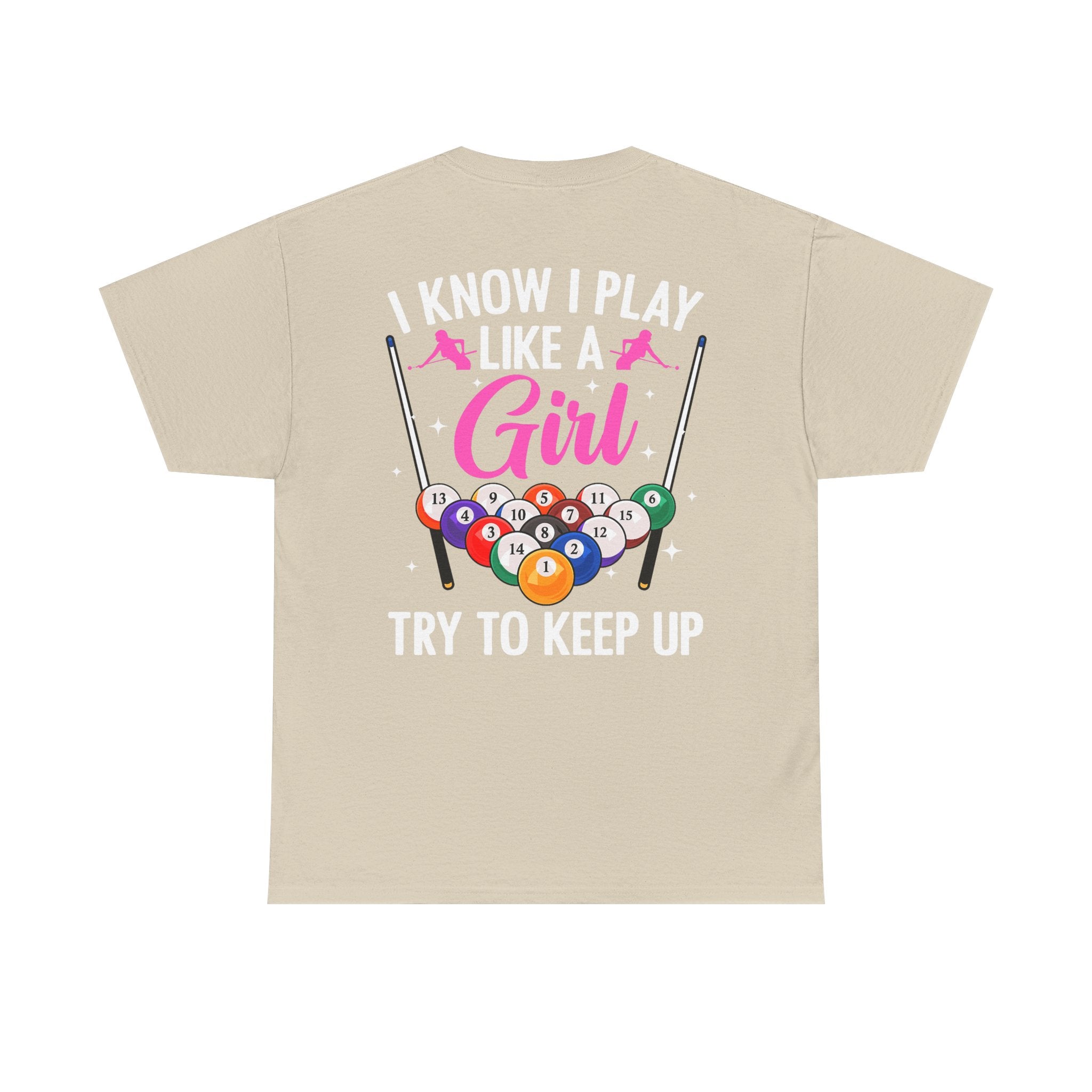Play Like a Girl Tee — “play like a girl keep up” Bold Statement Shirt