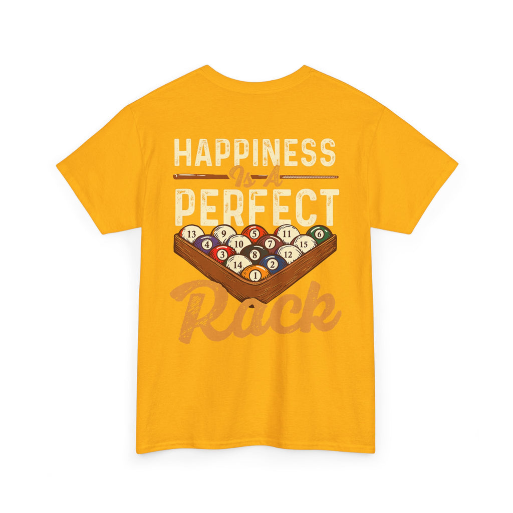 Happiness Is A Perfect Rack Billiards T-Shirt