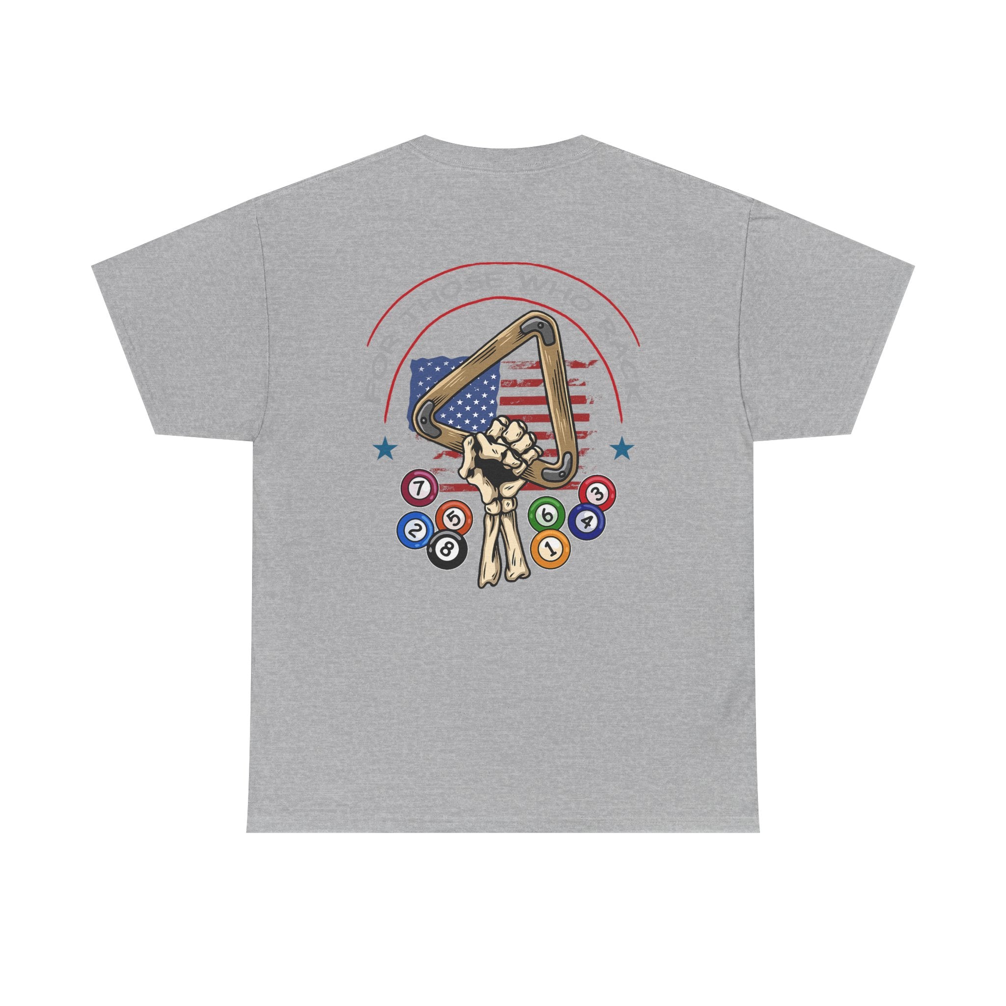 Billiards Tee — "To Those About to Rack" Pool Player Shirt