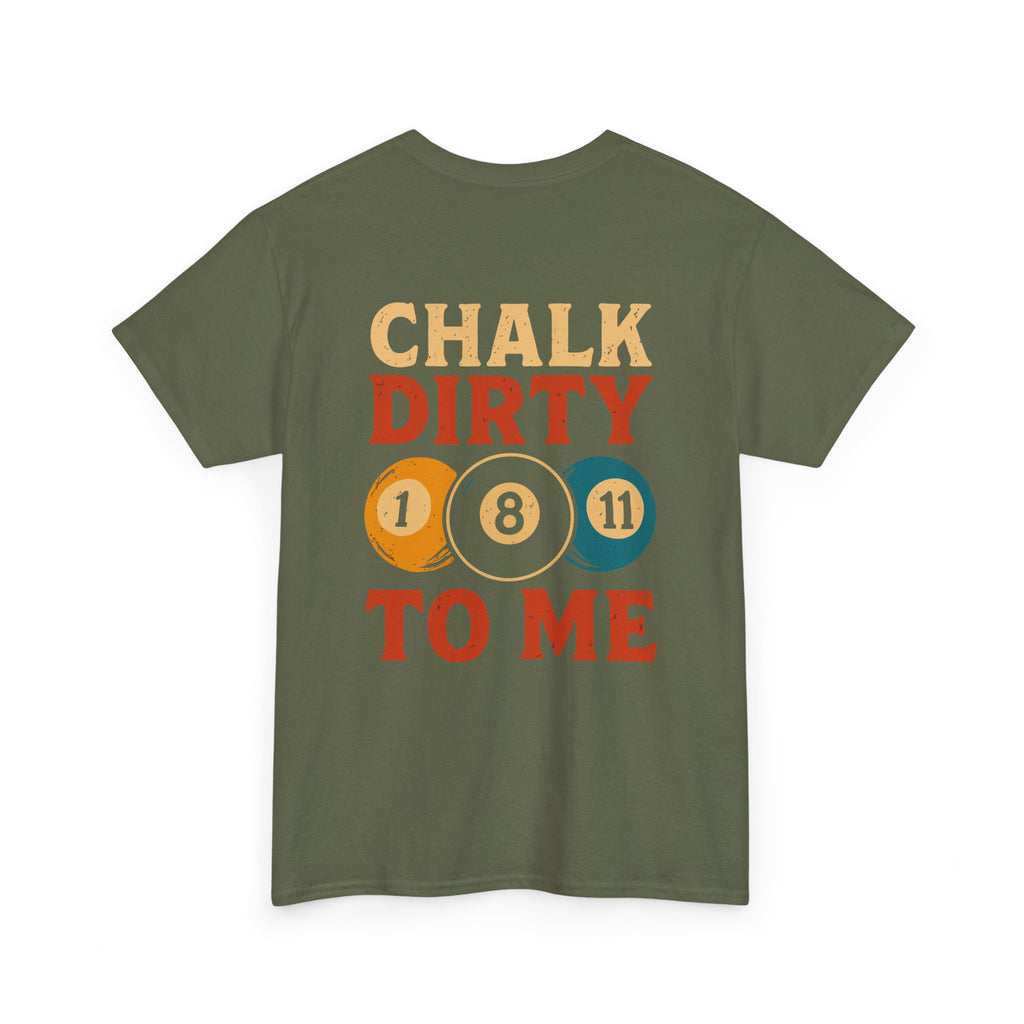 Billiards Flag Pool Cue & Balls Graphic Tee — Pool Player Vintage Flag T-Shirt