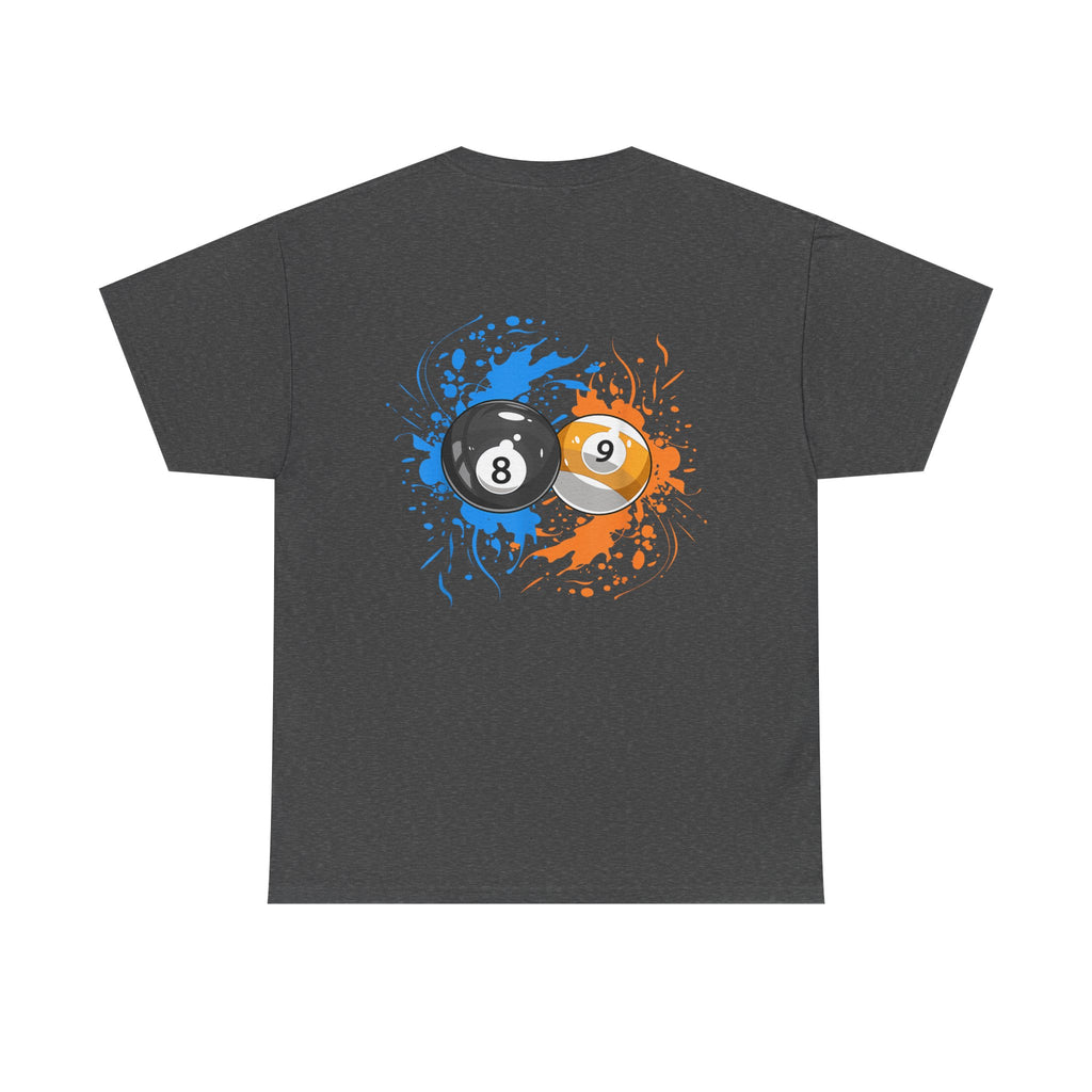 8 & 9 Ball Splash Pool Player T-Shirt