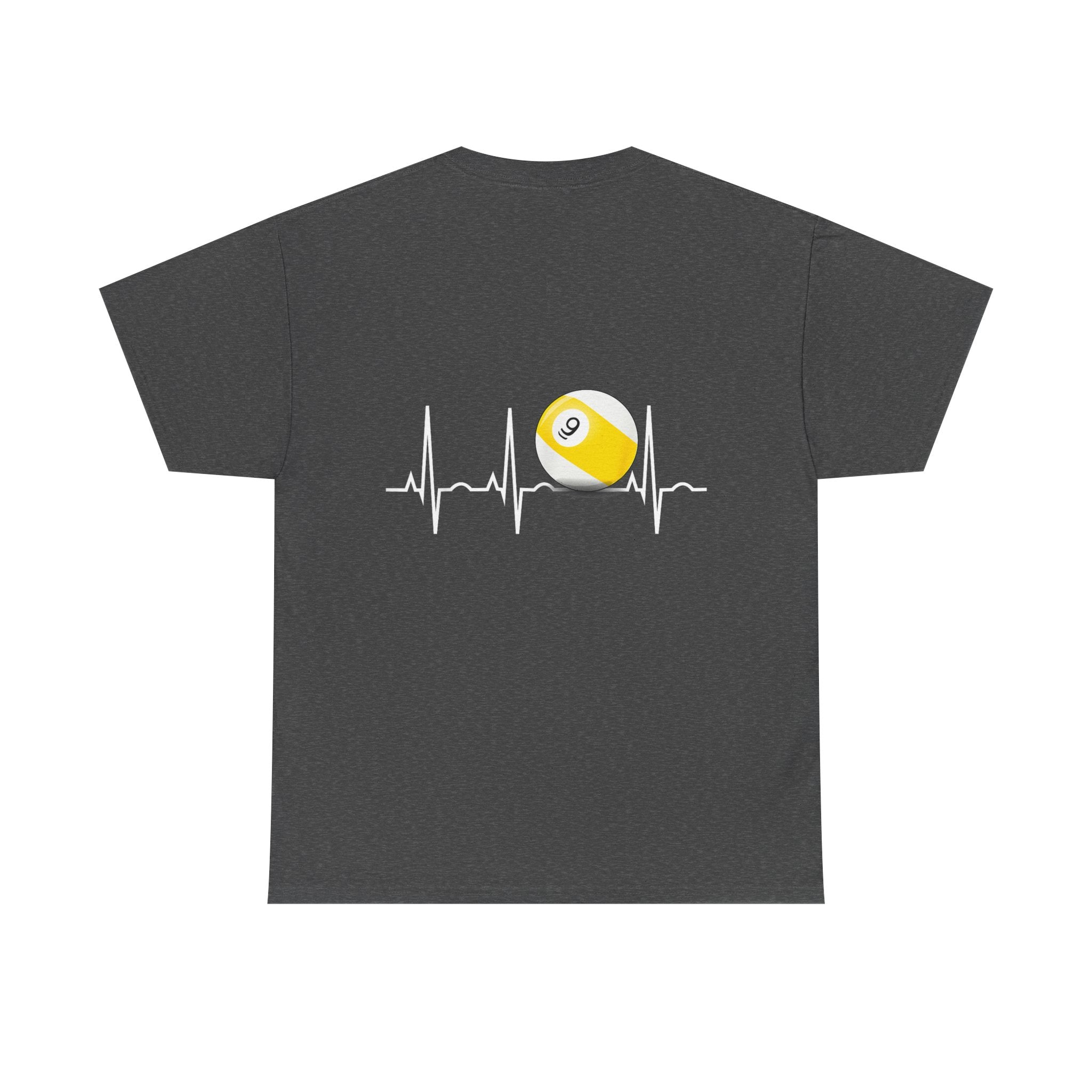 9 Ball World Heart Beat Billiards T-Shirt