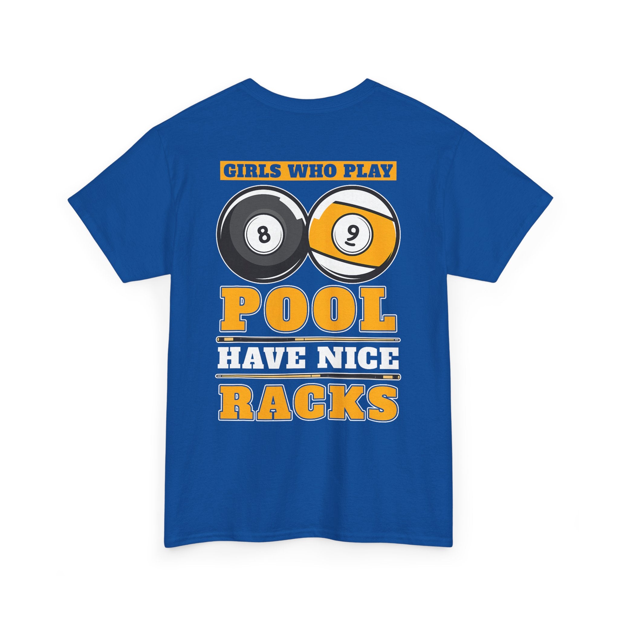 Girls Who Play Pool Racks Graphic T-Shirt