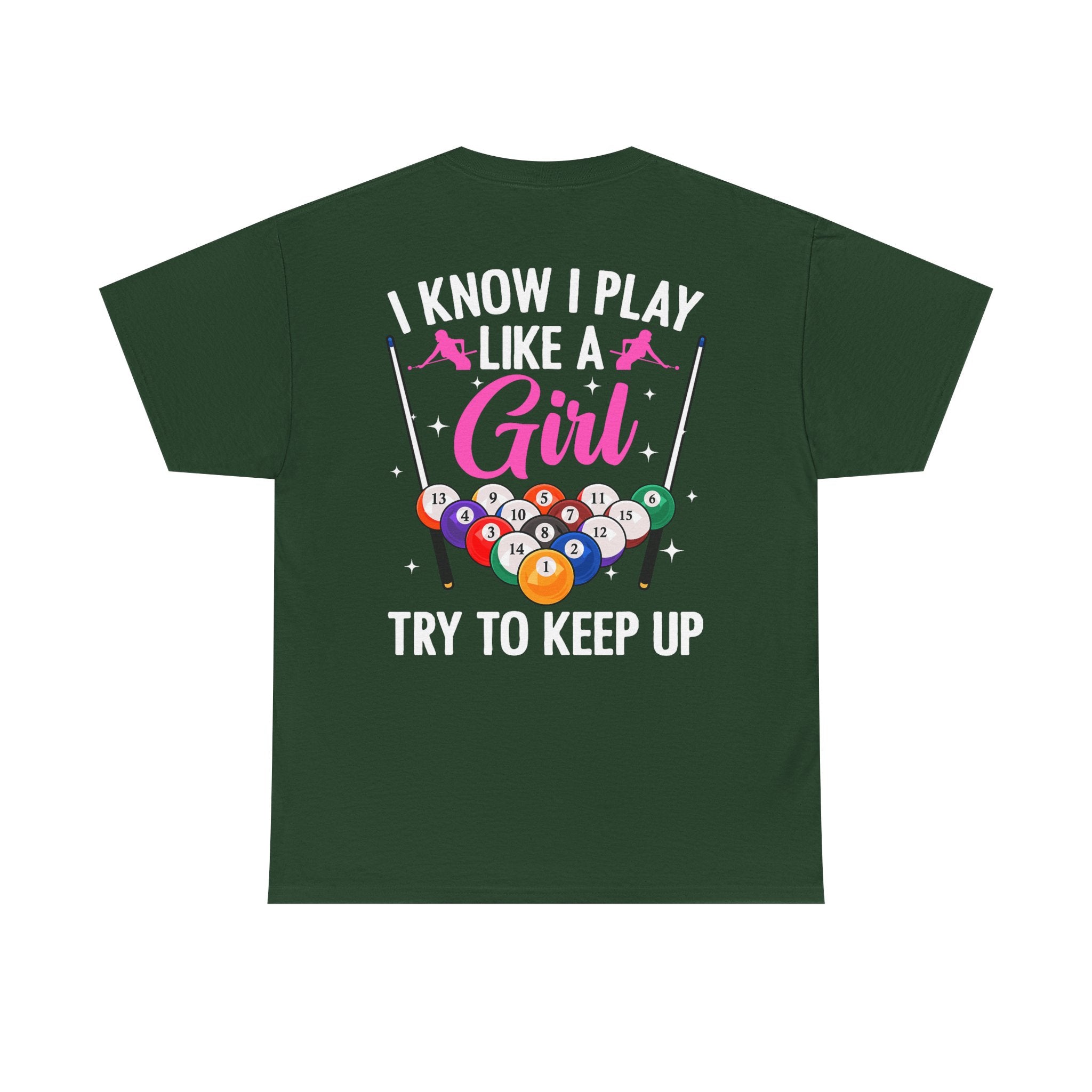 Play Like a Girl Tee — “play like a girl keep up” Bold Statement Shirt
