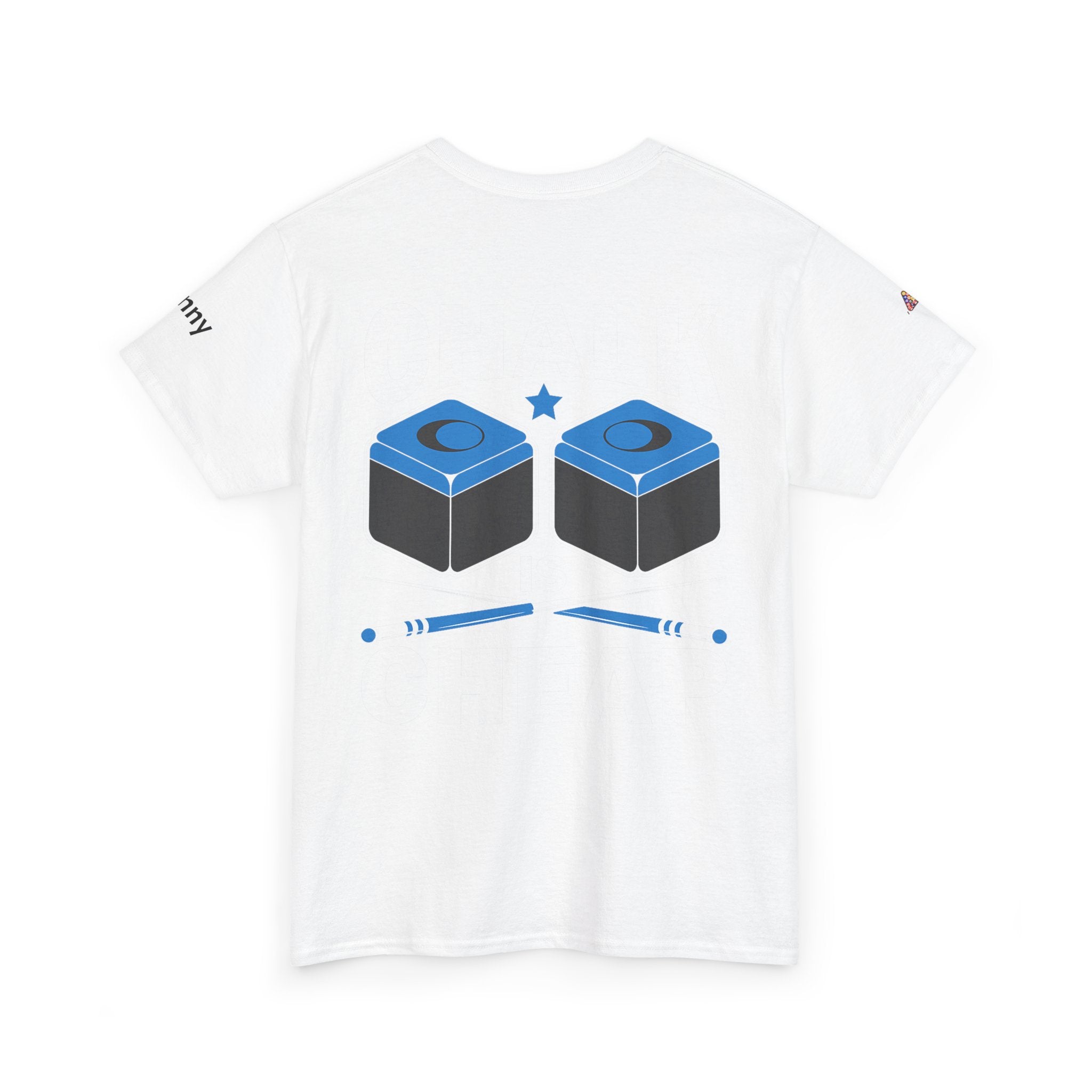 Chalk Is Cheap Billiards Tee — Pool Player Graphic T-Shirt