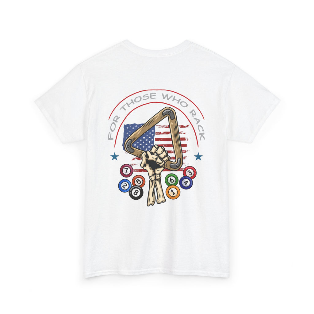 Billiards Tee — "To Those About to Rack" Pool Player Shirt