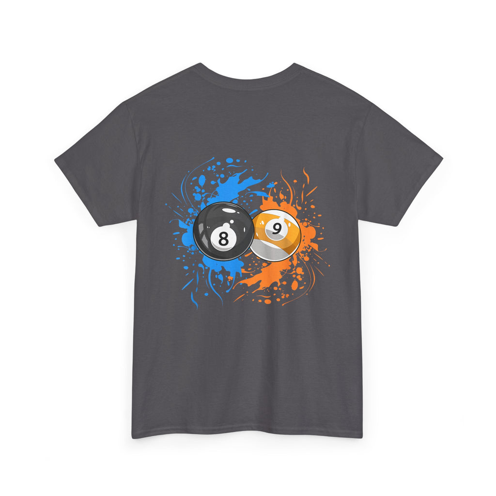 8 & 9 Ball Splash Pool Player T-Shirt
