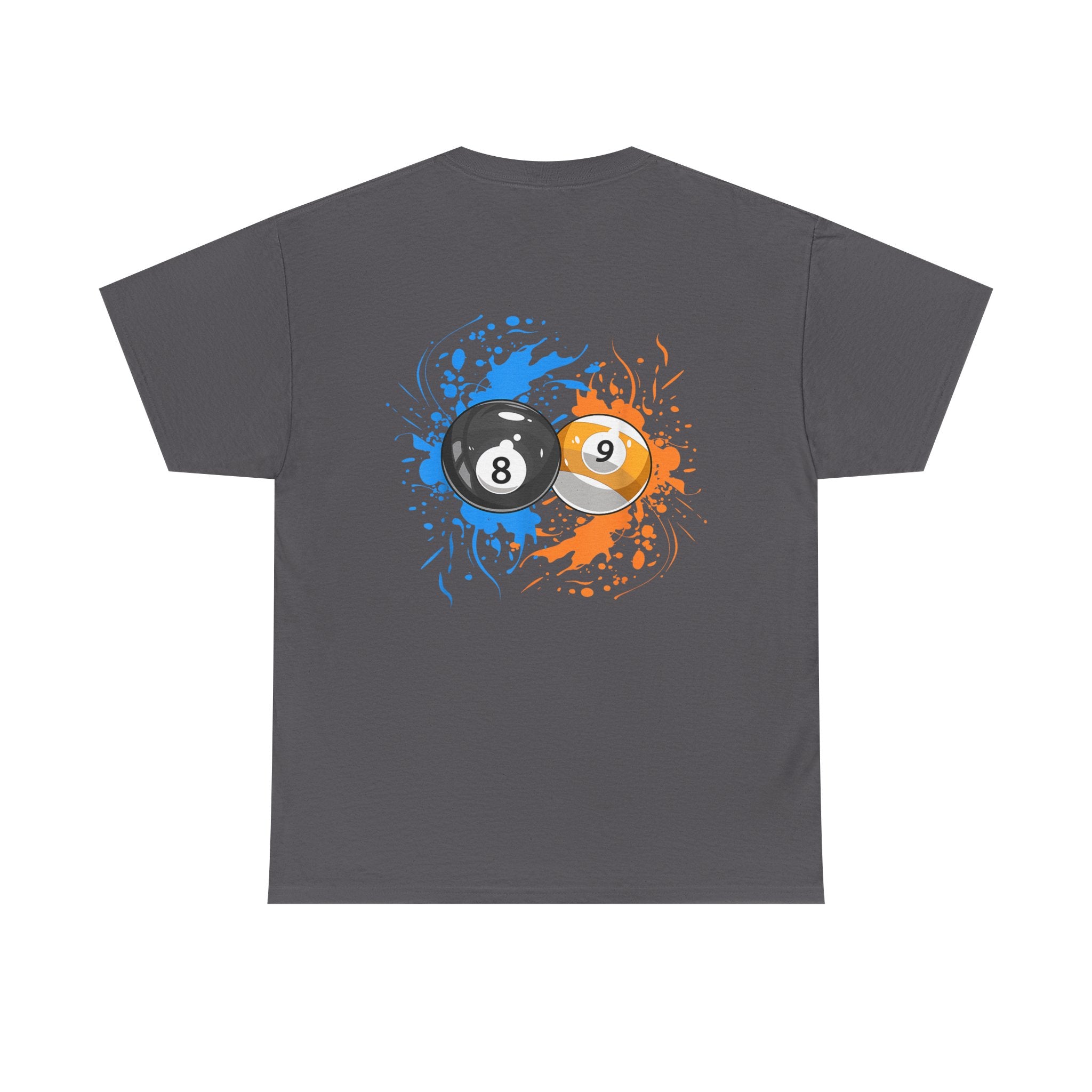 8 & 9 Ball Splash Pool Player T-Shirt
