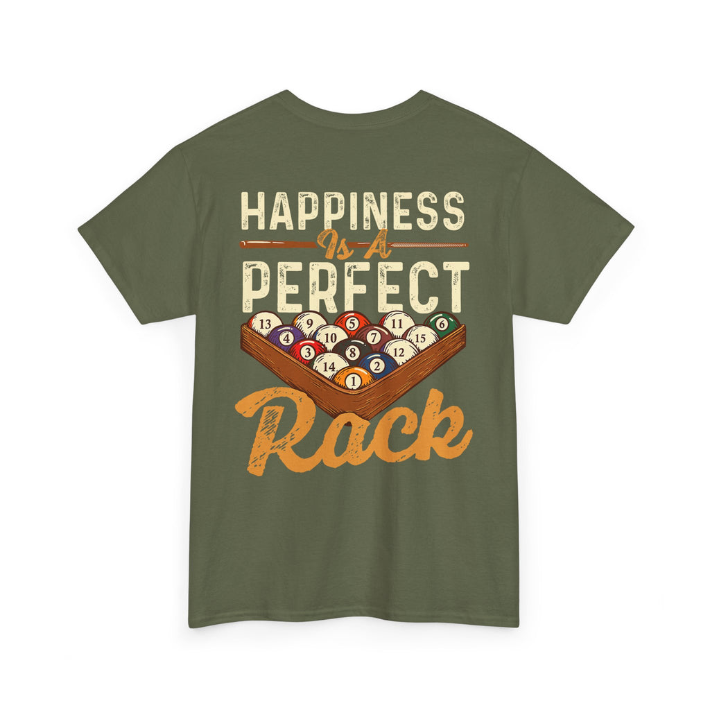 Happiness Is A Perfect Rack Billiards T-Shirt