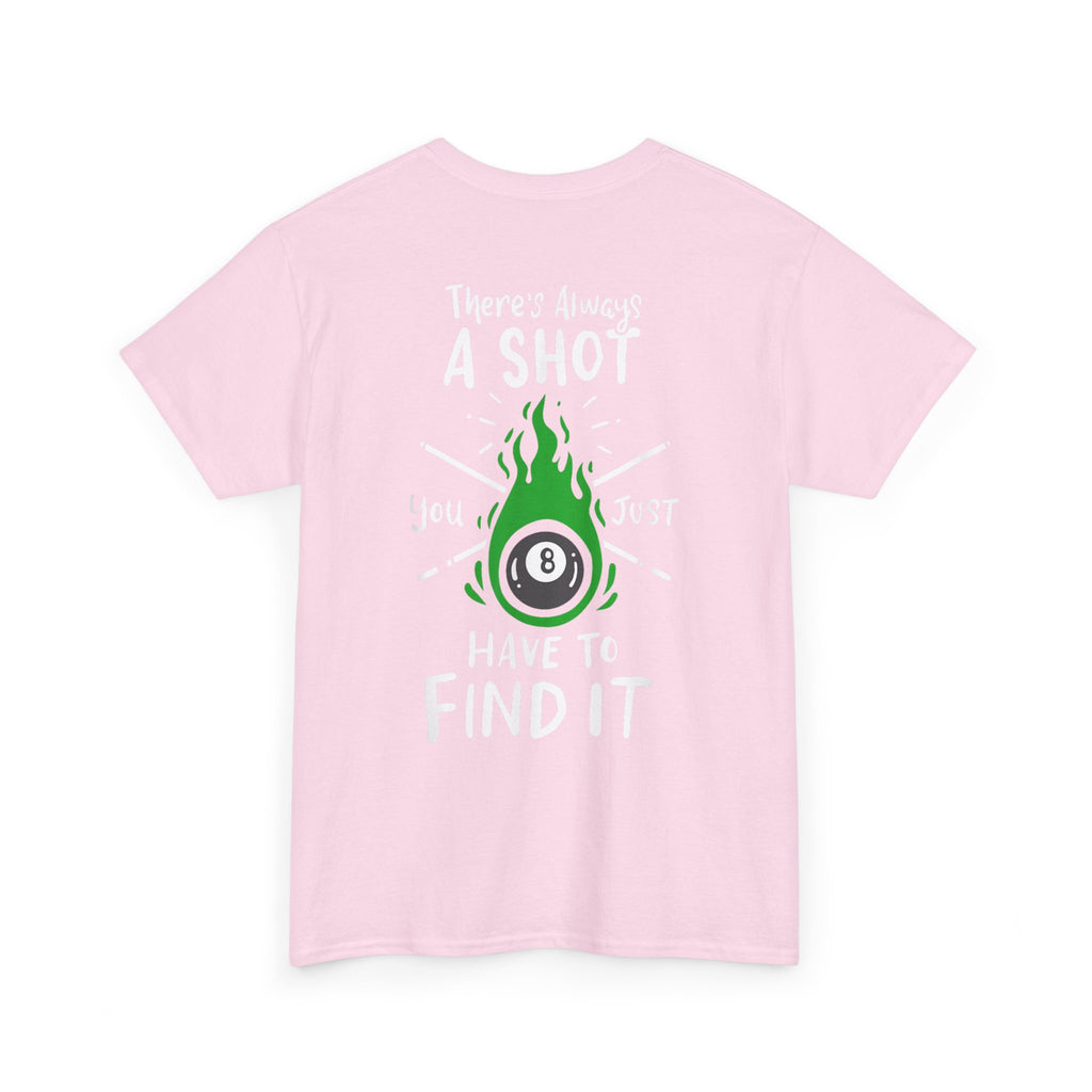 Flaming 8-Ball Tee — Billiards Pool Shirt