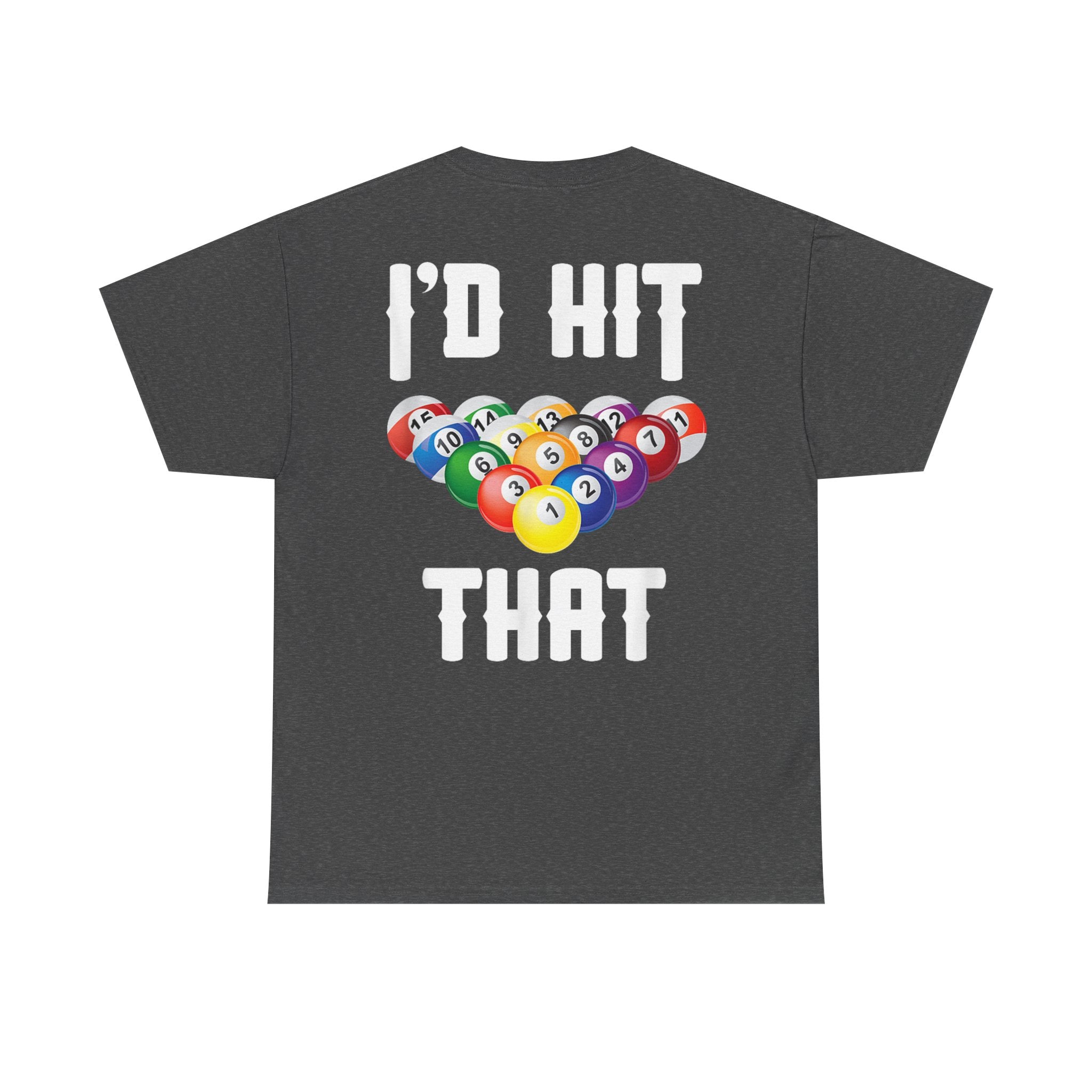 Billiards Triangle Tee — Pool Ball Rack Graphic T-Shirt