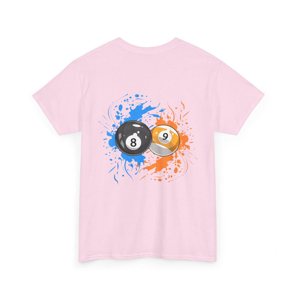 8 & 9 Ball Splash Pool Player T-Shirt