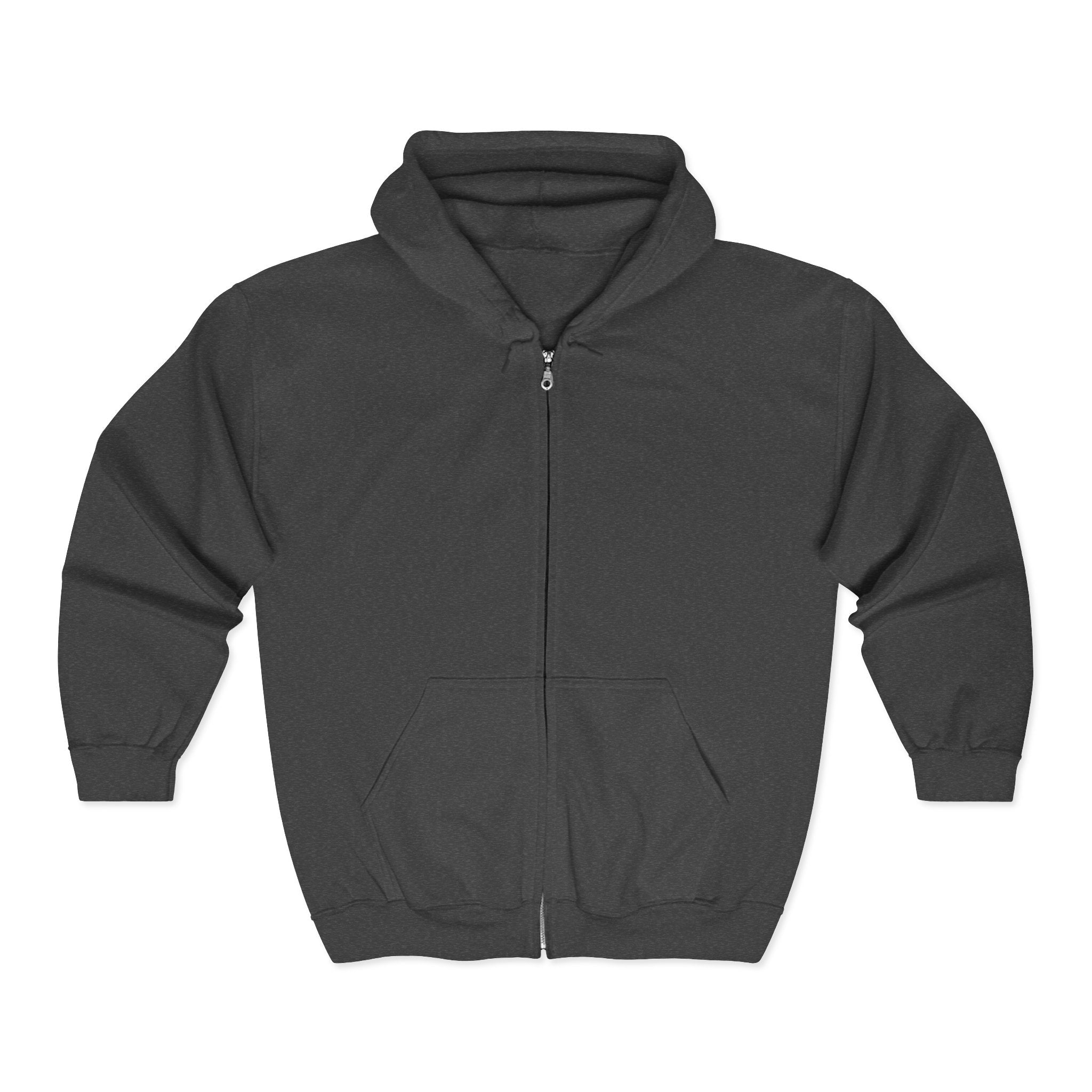 Hustler Money Grip Zip Hoodie — Retro Billiards Hustle Graphic Hoodie
