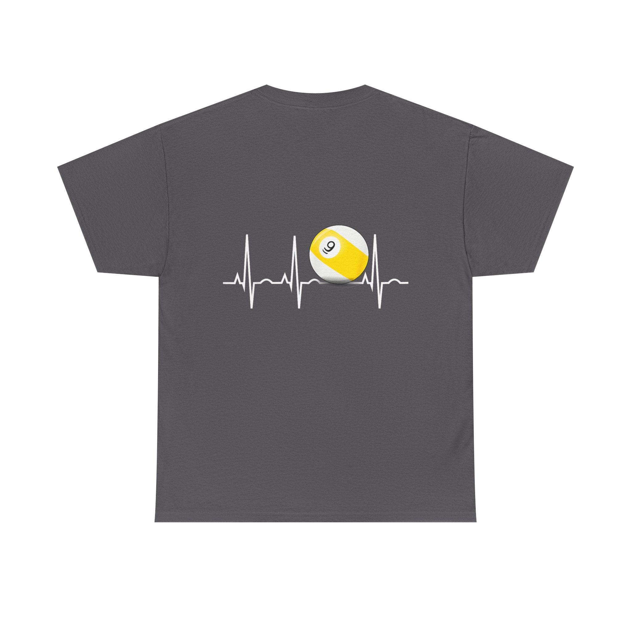 9 Ball World Heart Beat Billiards T-Shirt