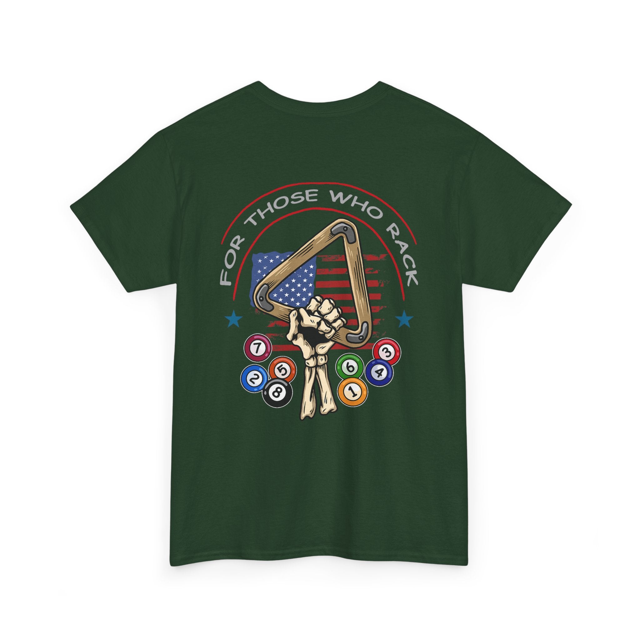 Billiards Tee — "To Those About to Rack" Pool Player Shirt