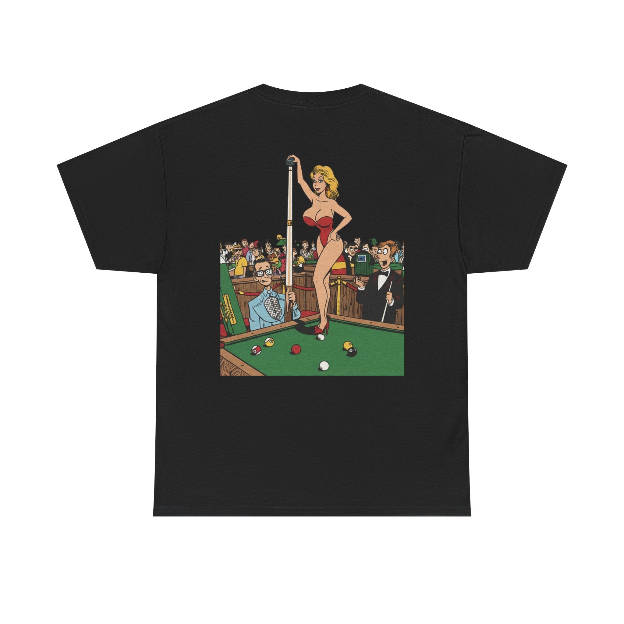 Vintage Pinup Pool Girl T-Shirt — Retro Summer Swimwear Graphic Tee