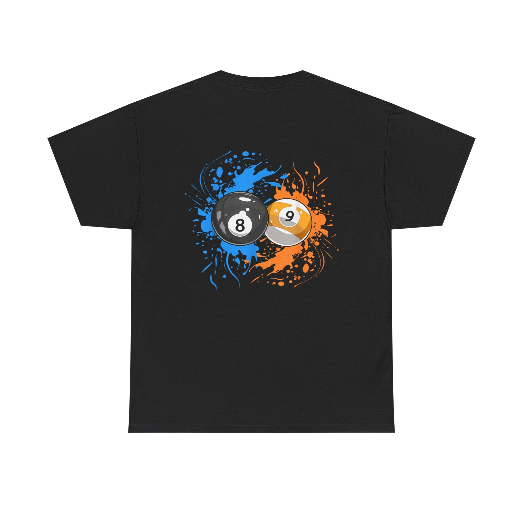 8 & 9 Ball Splash Pool Player T-Shirt