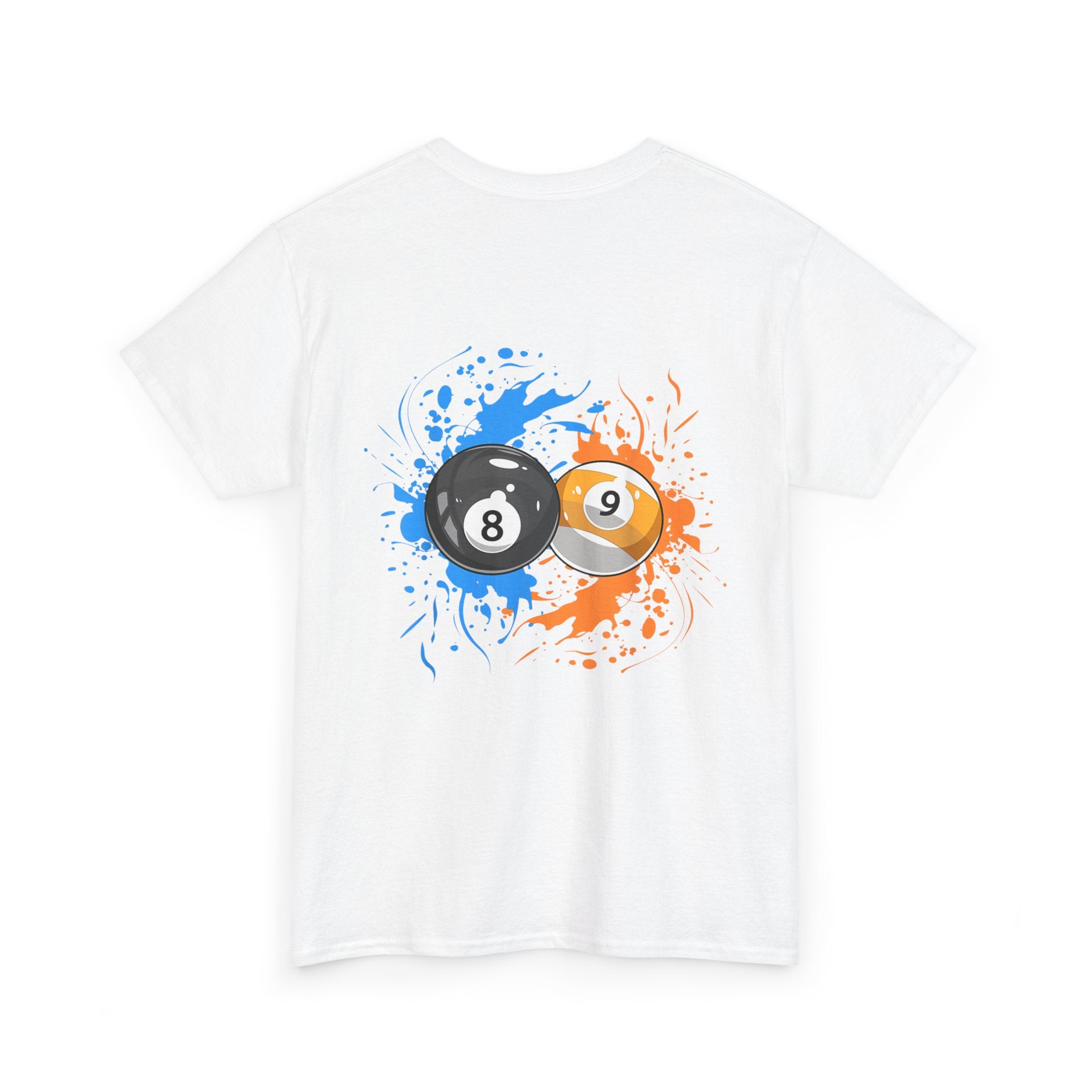 8 & 9 Ball Splash Pool Player T-Shirt