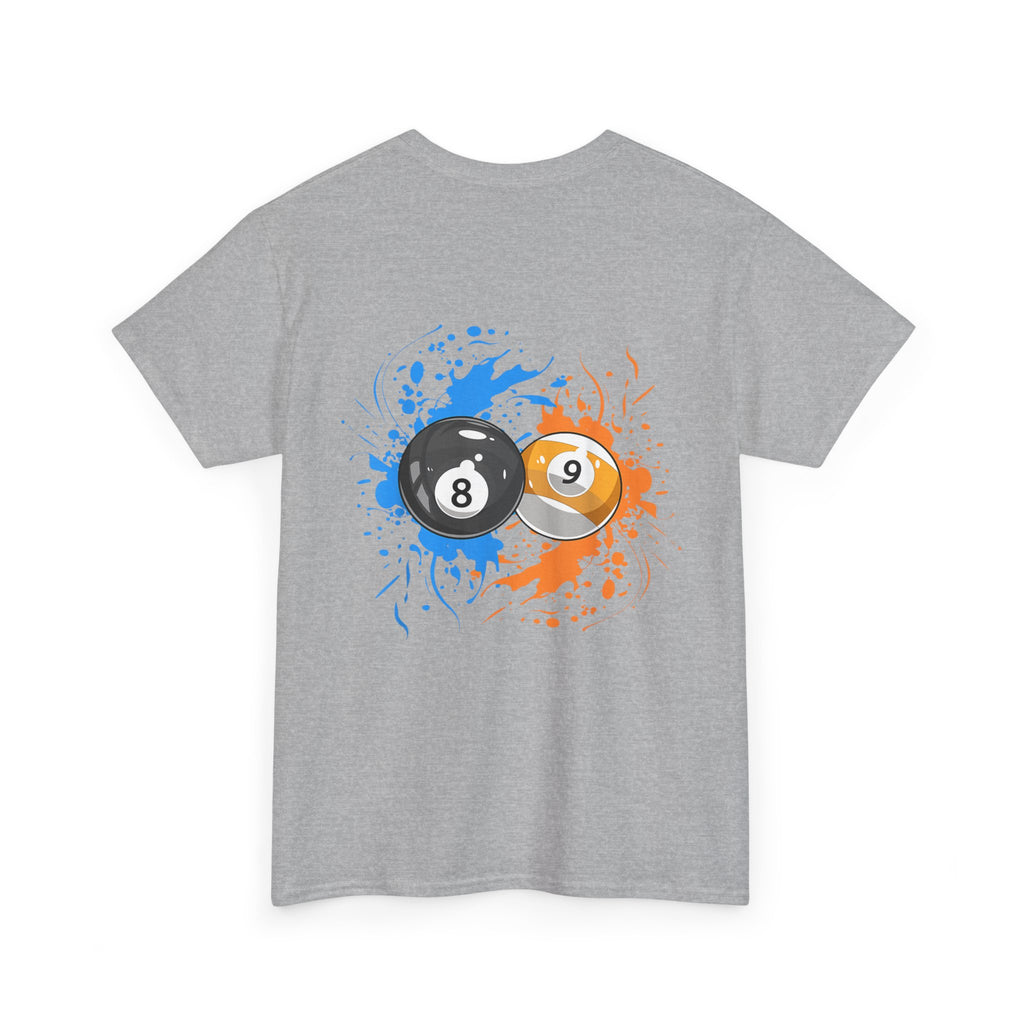 8 & 9 Ball Splash Pool Player T-Shirt