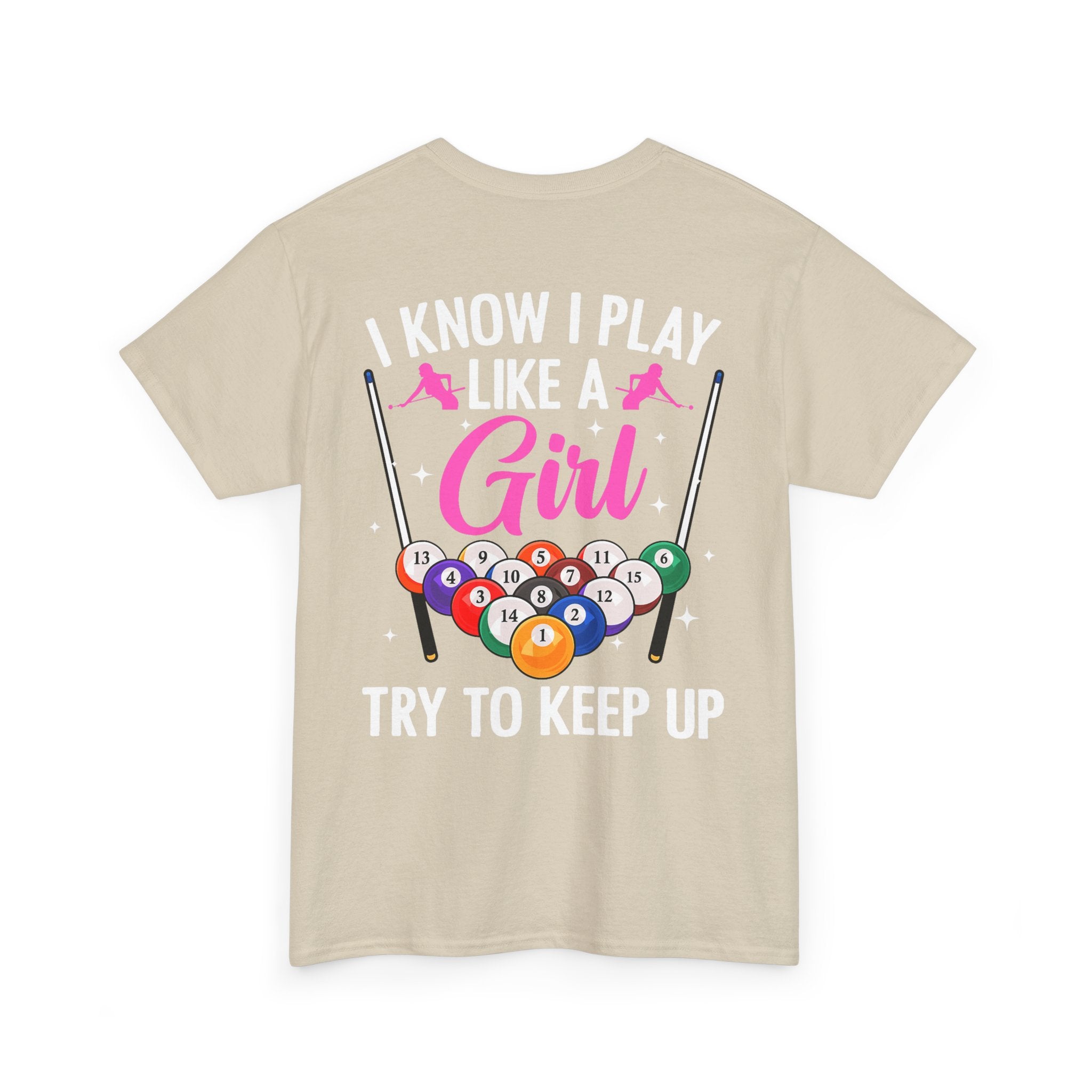 Play Like a Girl Tee — “play like a girl keep up” Bold Statement Shirt