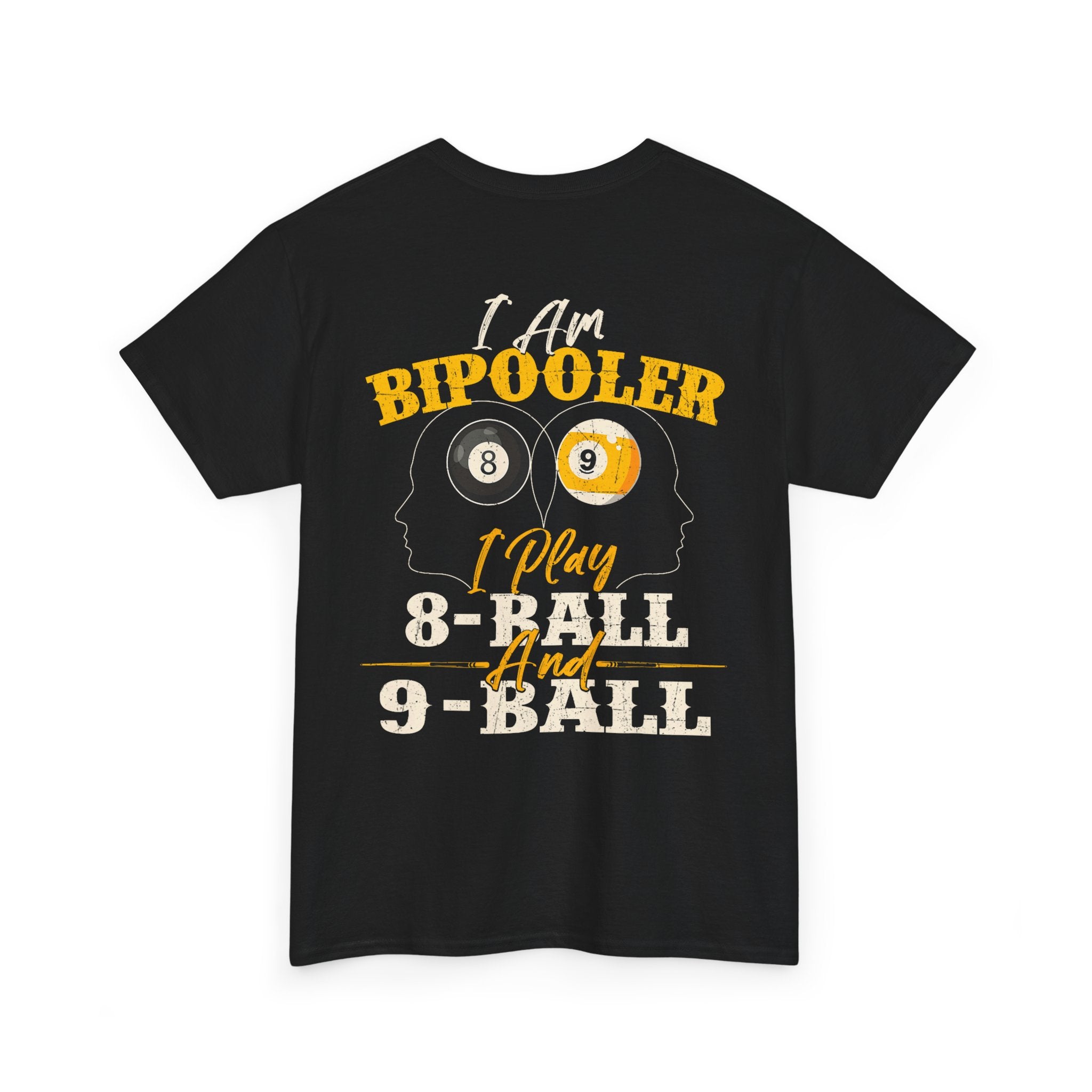 Billiards Tee — '8-Ball & 9-Ball' Pool Player T-Shirt