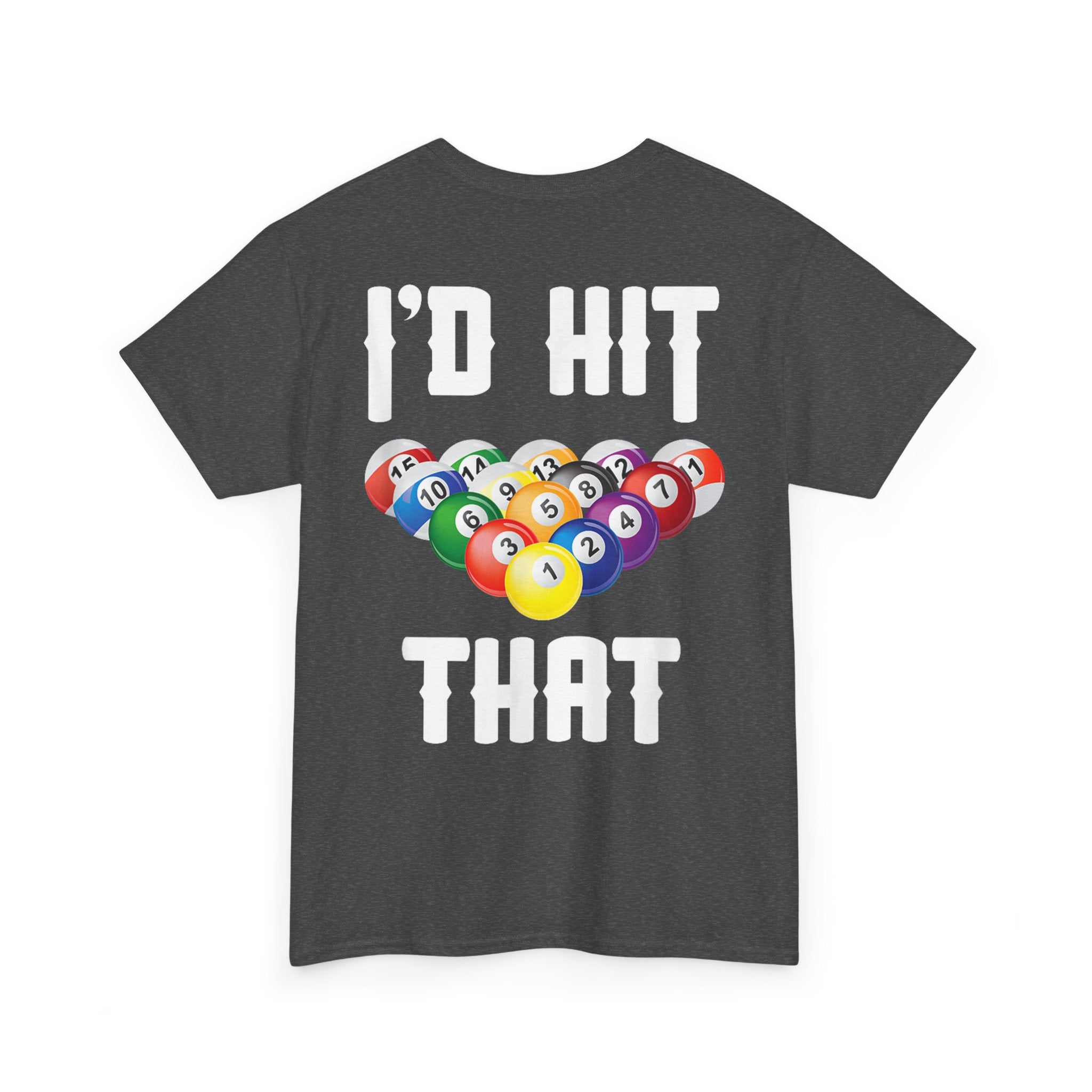 Billiards Triangle Tee — Pool Ball Rack Graphic T-Shirt