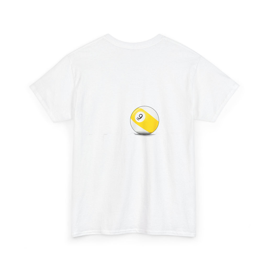 9 Ball World Heart Beat Billiards T-Shirt