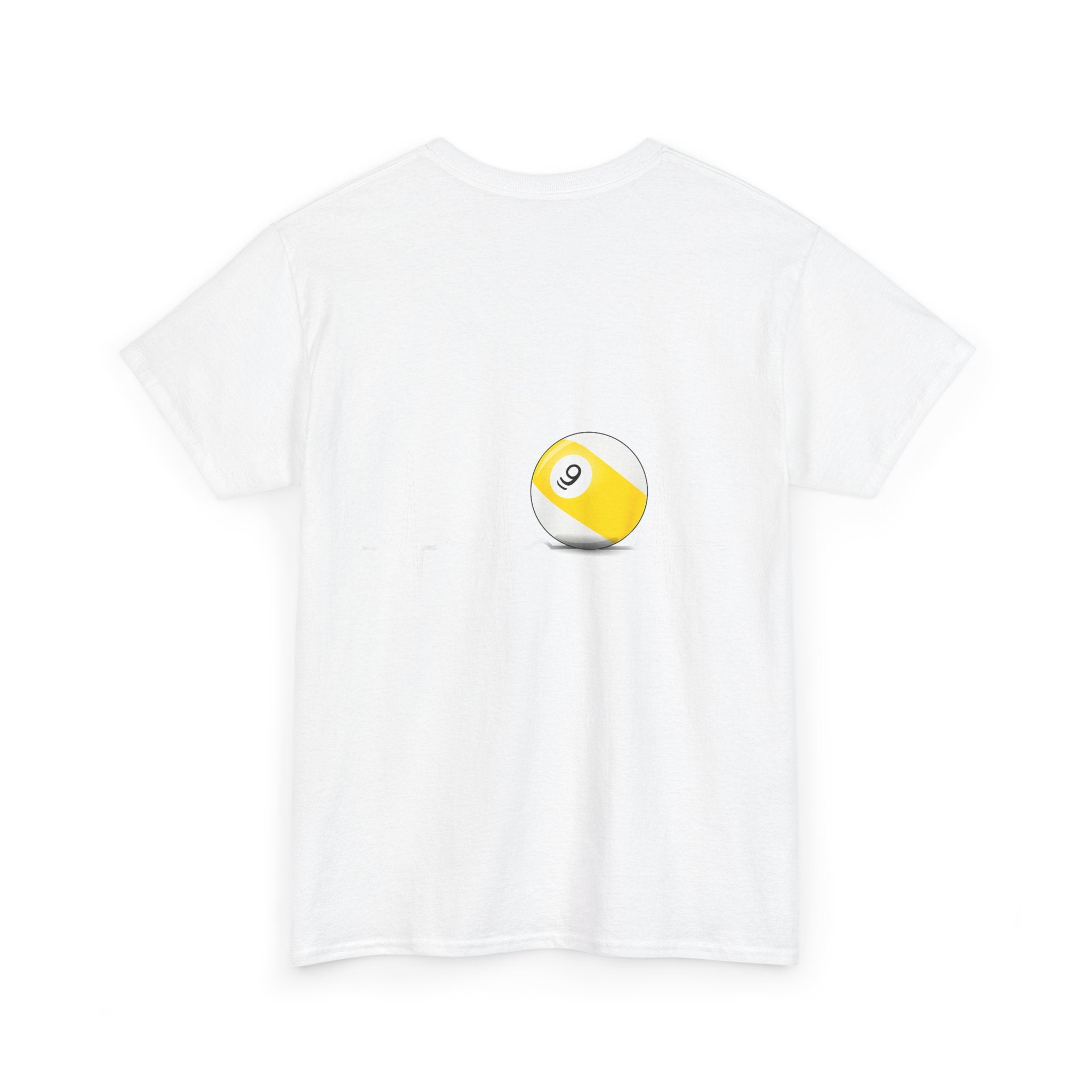 9 Ball World Heart Beat Billiards T-Shirt