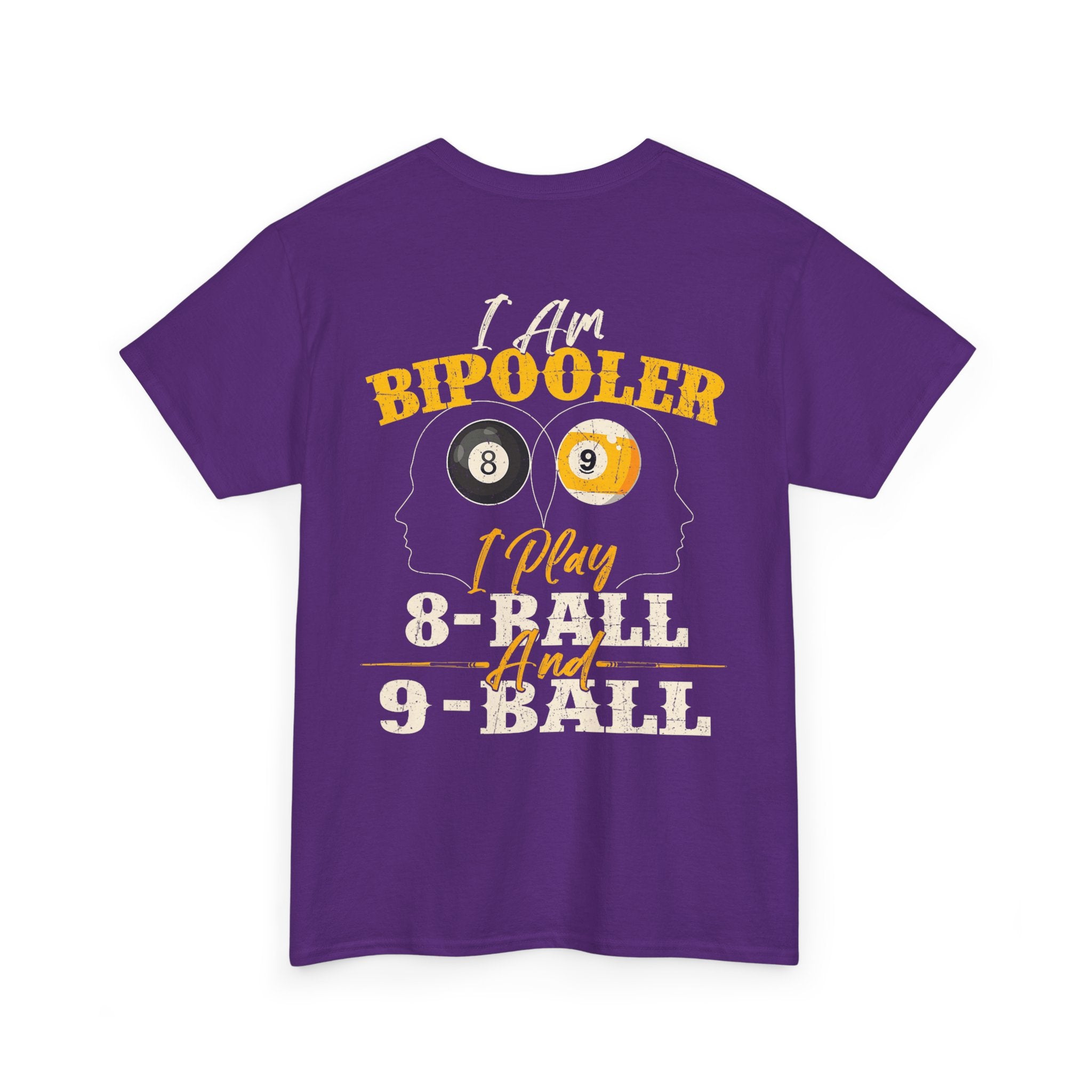 Billiards Tee — '8-Ball & 9-Ball' Pool Player T-Shirt