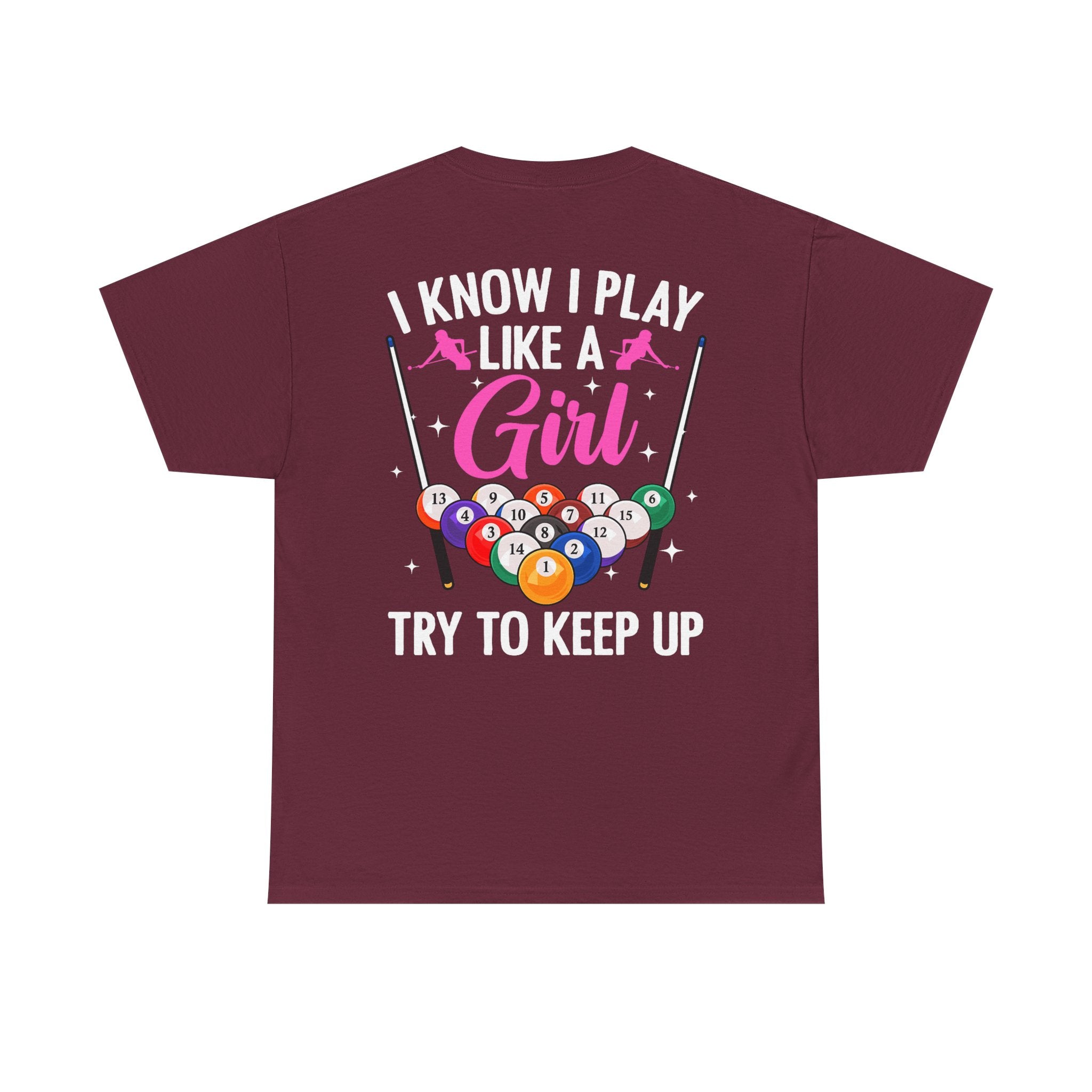 Play Like a Girl Tee — “play like a girl keep up” Bold Statement Shirt