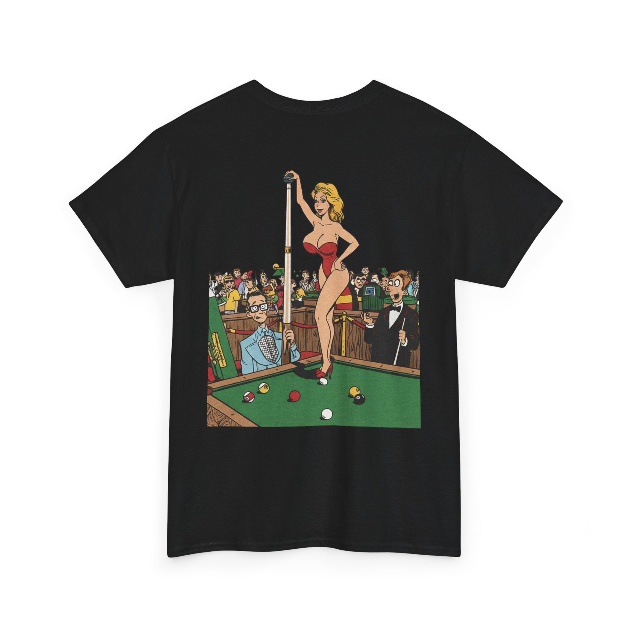 Vintage Pinup Pool Girl T-Shirt — Retro Summer Swimwear Graphic Tee