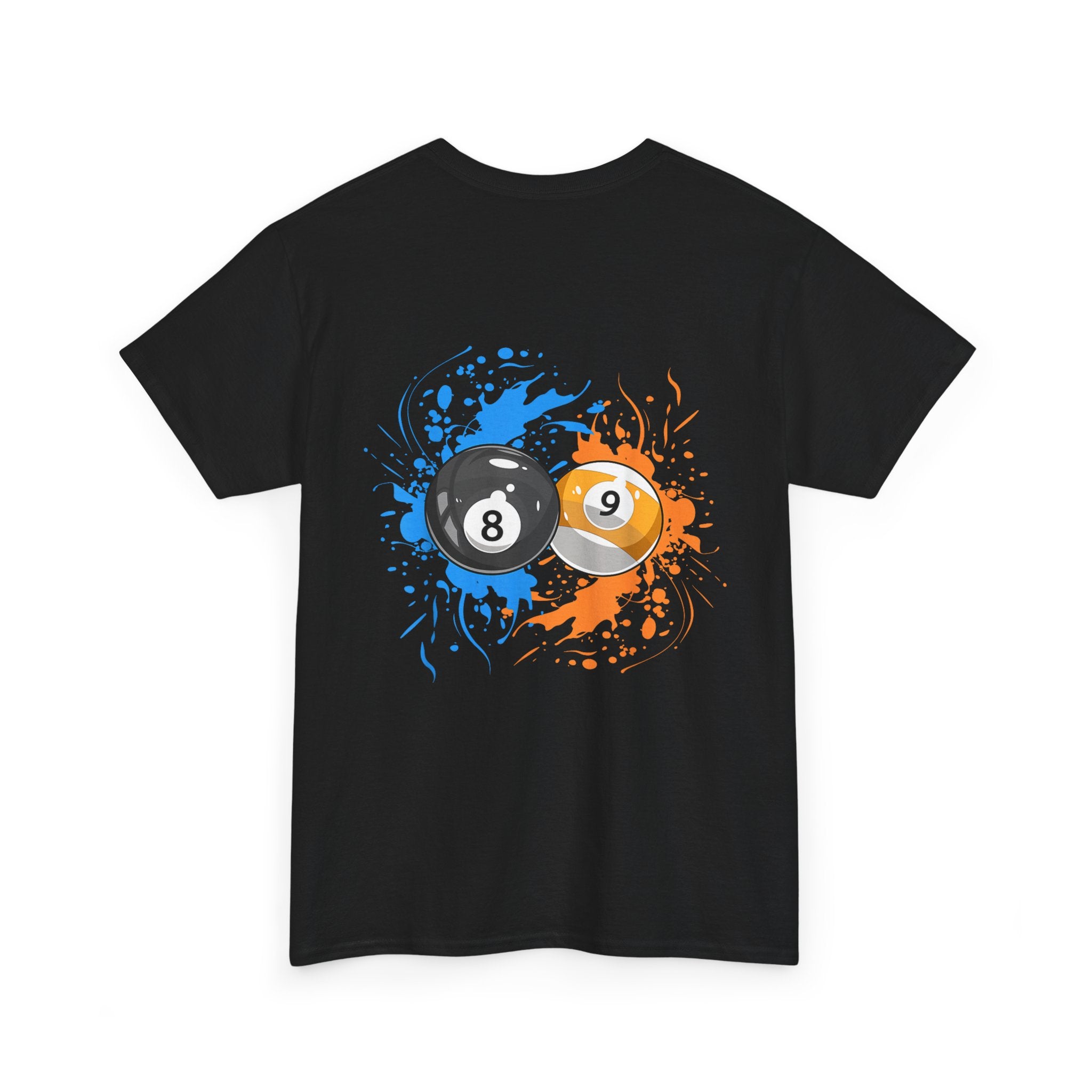 8 & 9 Ball Splash Pool Player T-Shirt
