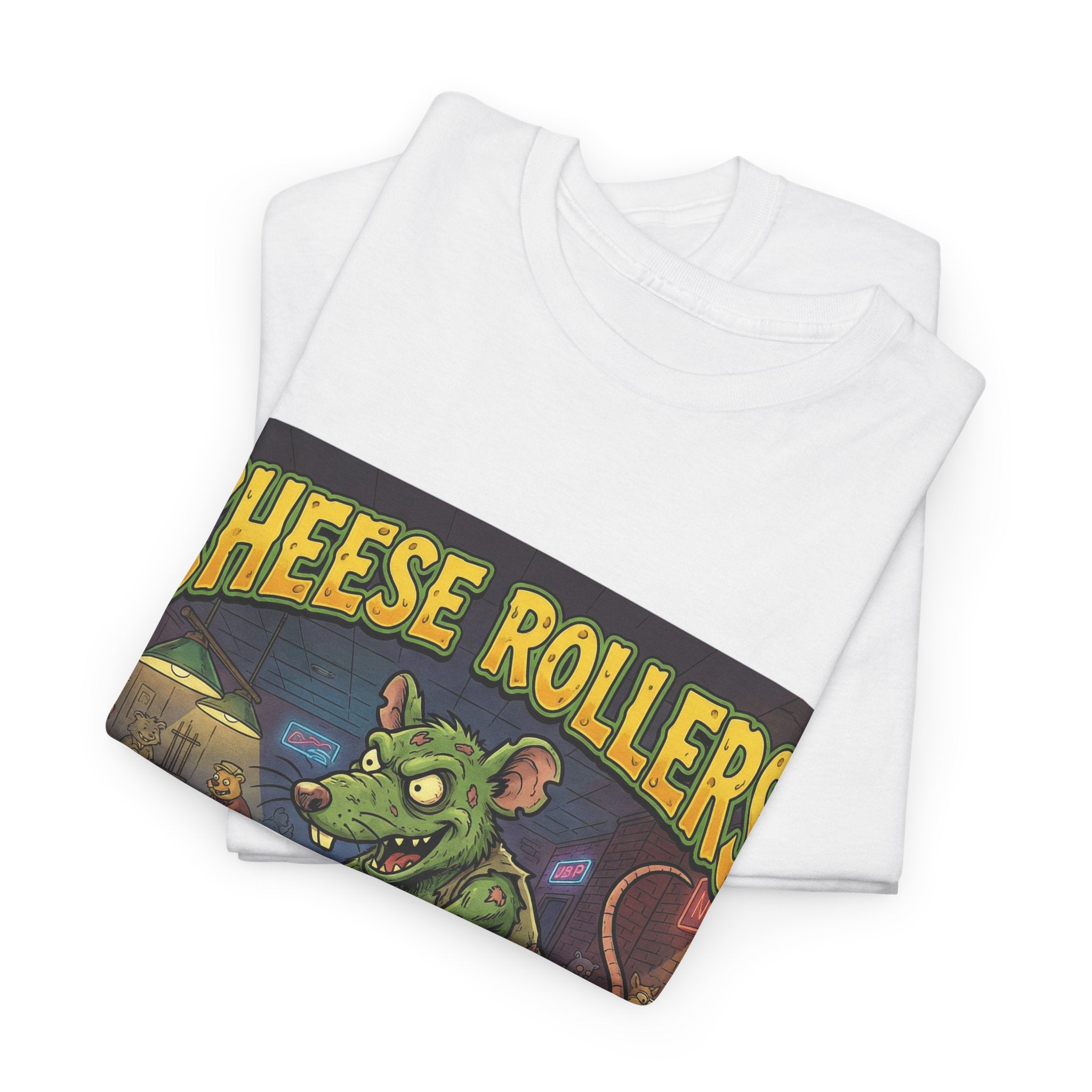 Cheese Rollers Club T-Shirt — Funny 'Pool Shark' Billiards Graphic Tee