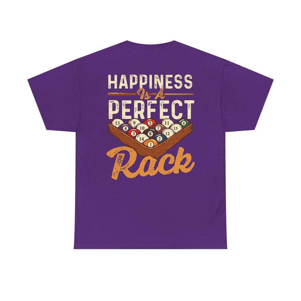 Happiness Is A Perfect Rack Billiards T-Shirt